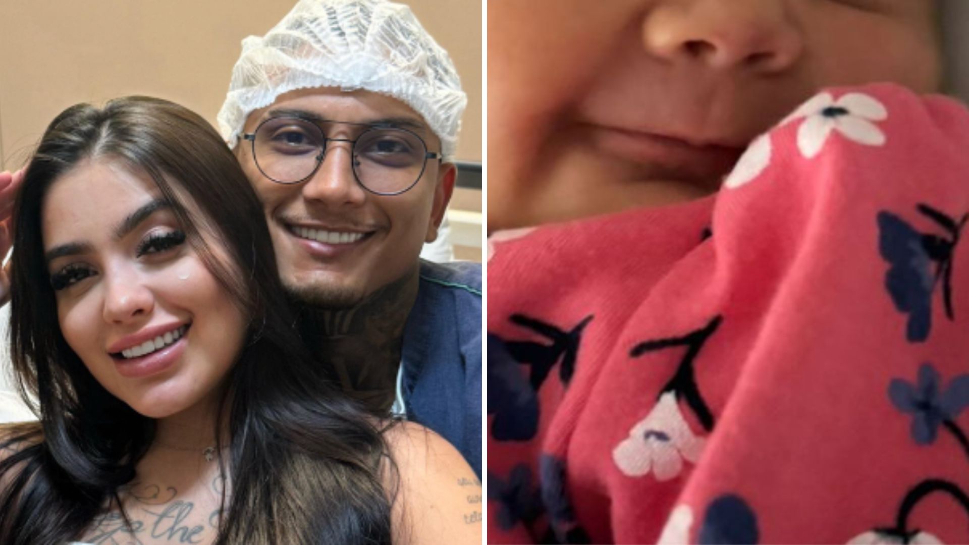 A cara do pai! Filha de Dynho Alves e MC Mirella reaparece em fotos raras