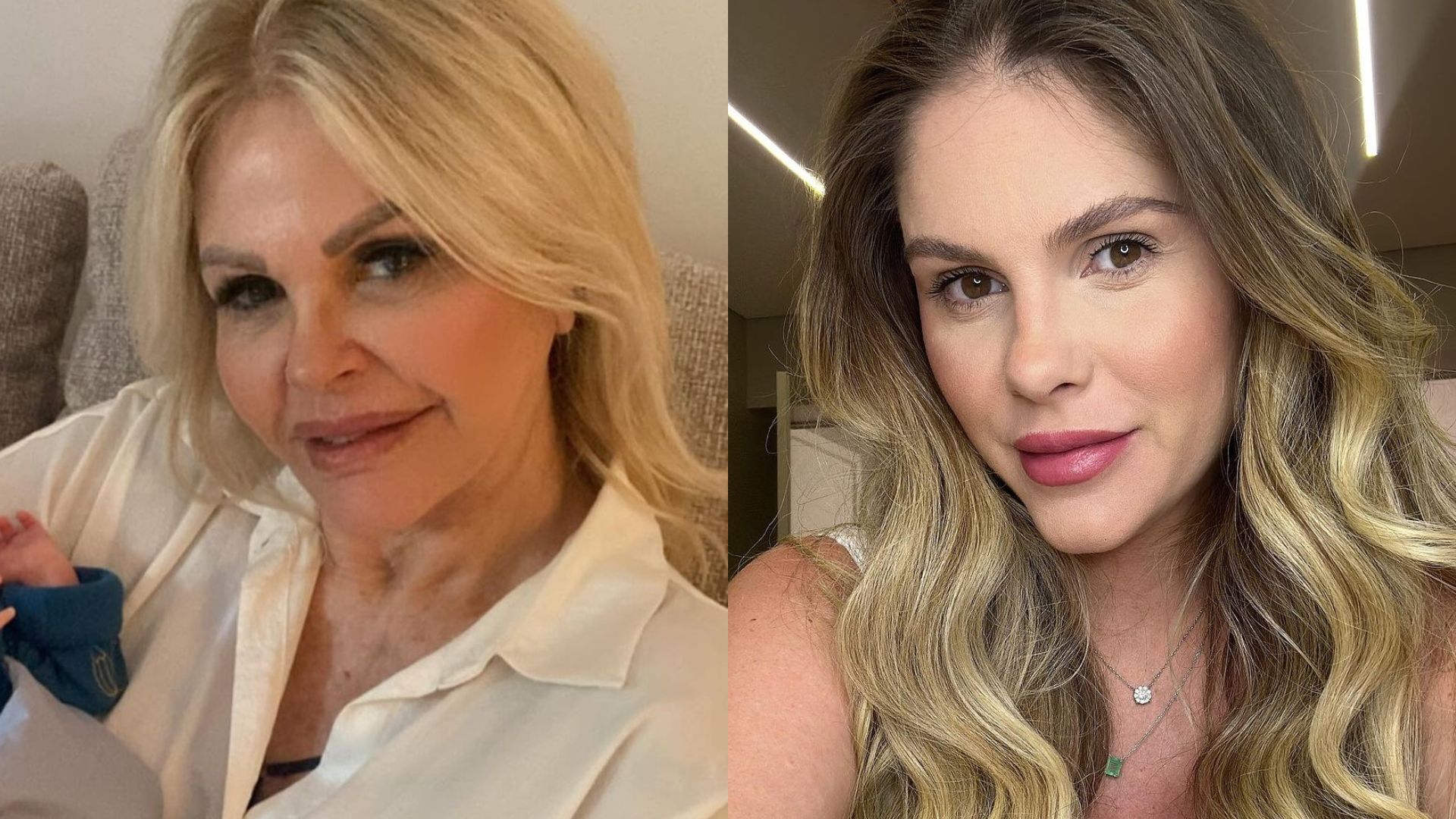 Monique Evans explica como é a sua relação com a filha, Bárbara Evans