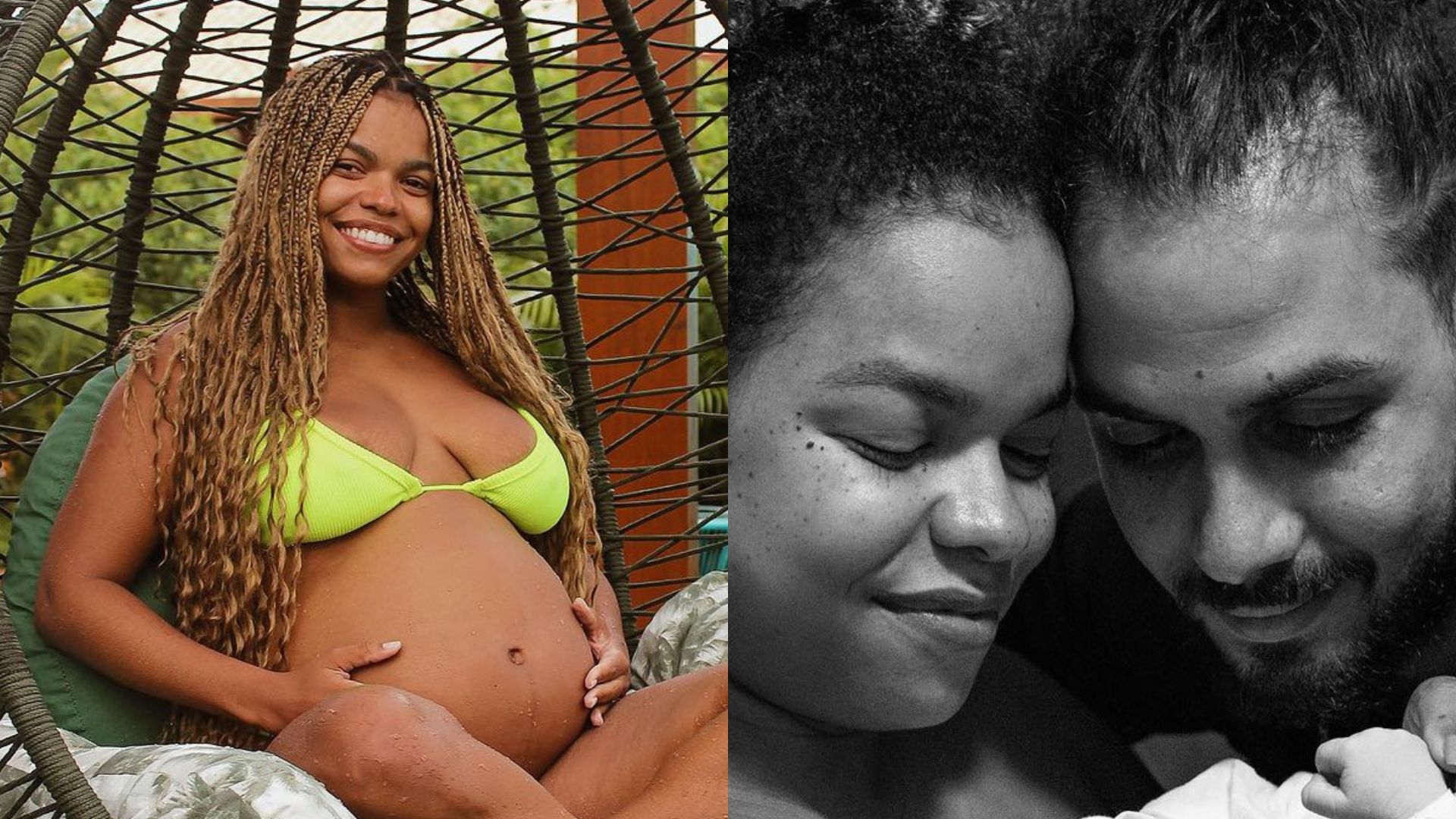 Nasceu! Jeniffer Nascimento apresenta sua primeira filha com Jean Amorim