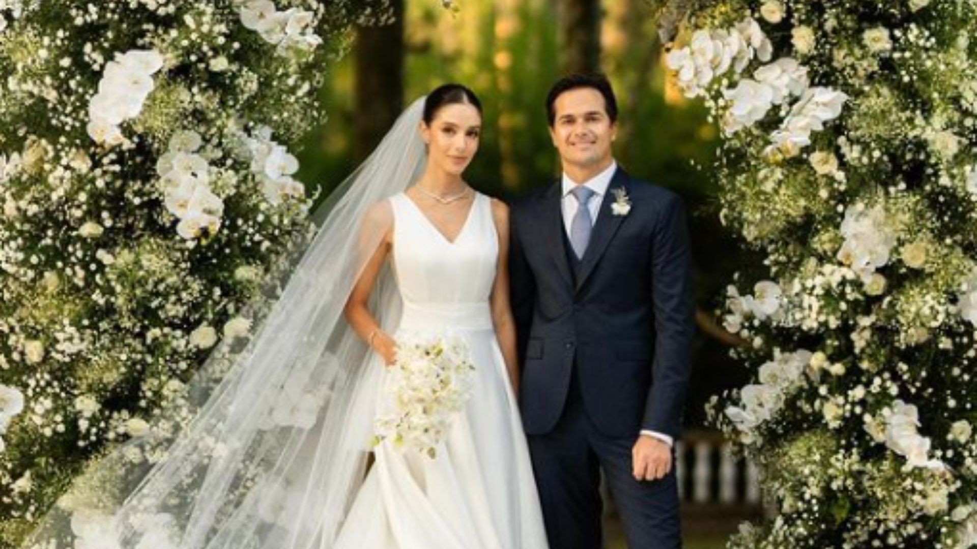 Filho de Nelson Piquet casou na mesma fazenda que Bárbara Evans; saiba o valor do local
