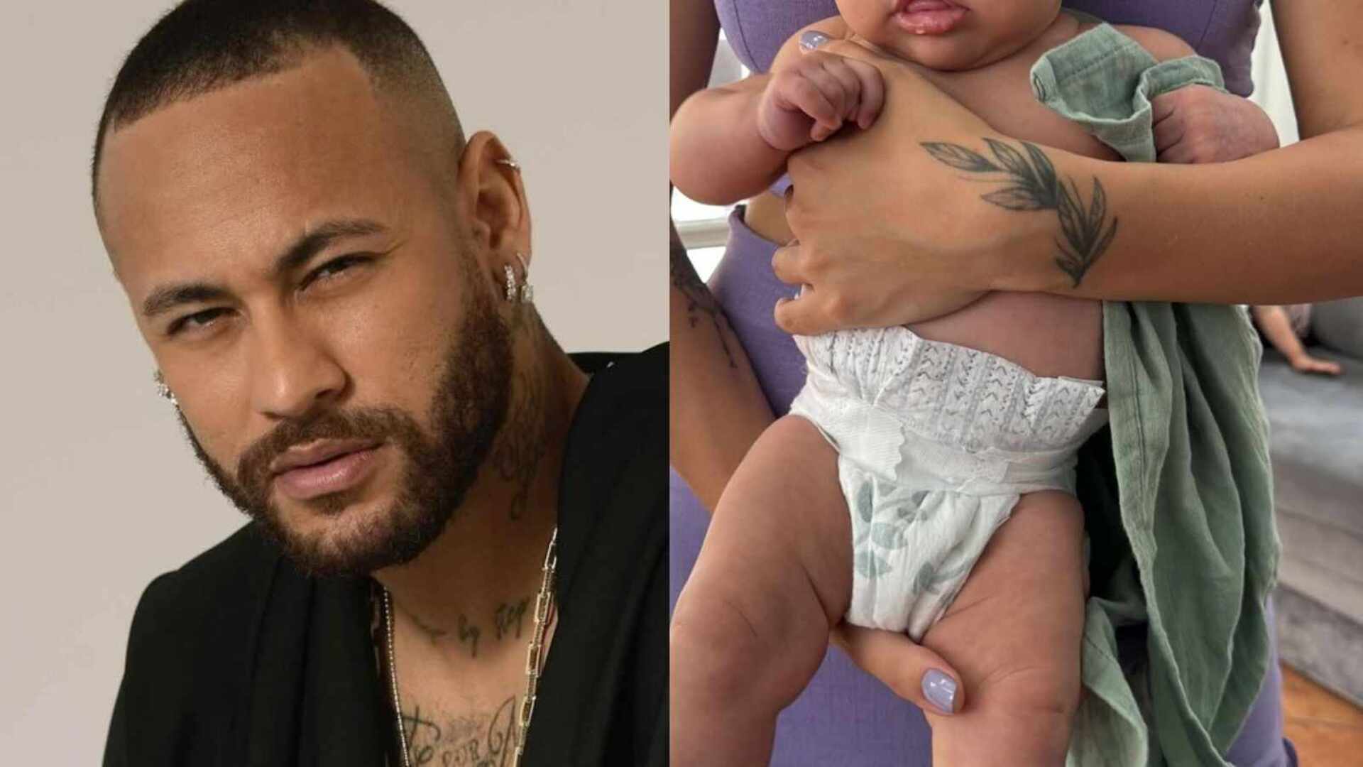 Cresceu muito! Neymar Jr. choca ao mostrar tamanho da filha