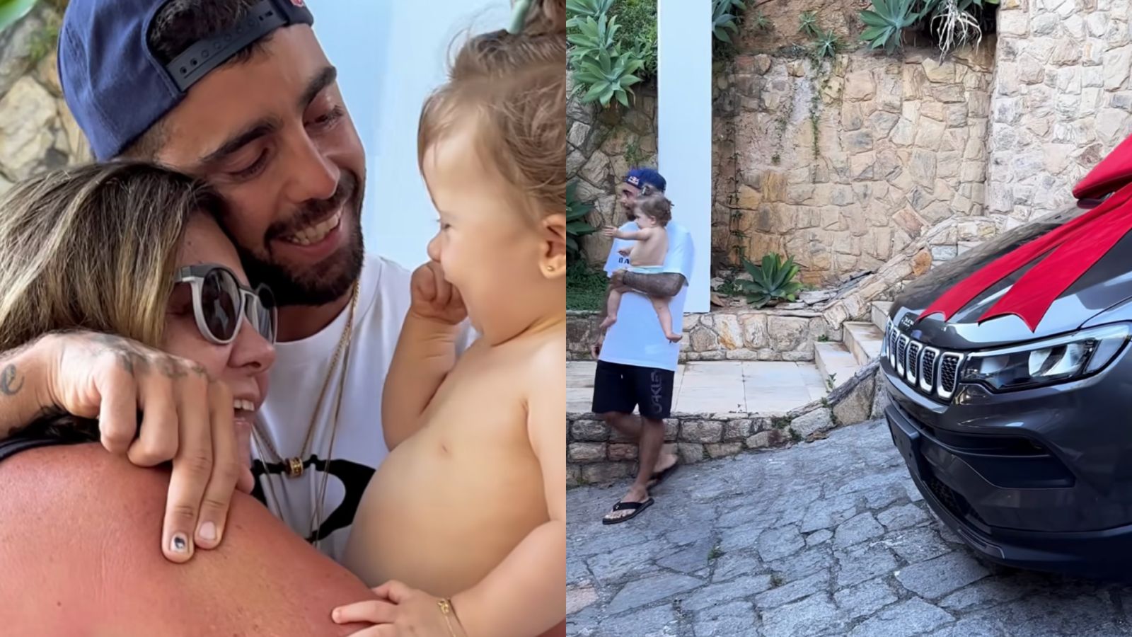 Pedro Scooby se emociona ao presentear a mãe com carrão: “Ralou tanto”