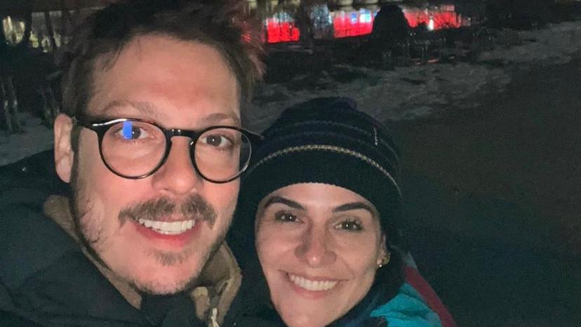 Fábio Porchat mostra viagem na Coréia do Sul com Priscila Castello Branco