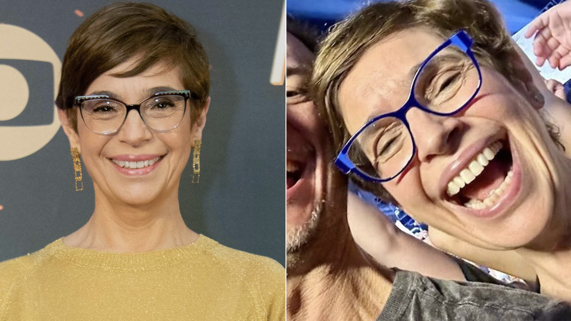 Renata Lo Prete faz rara aparição com seu marido em noite de show