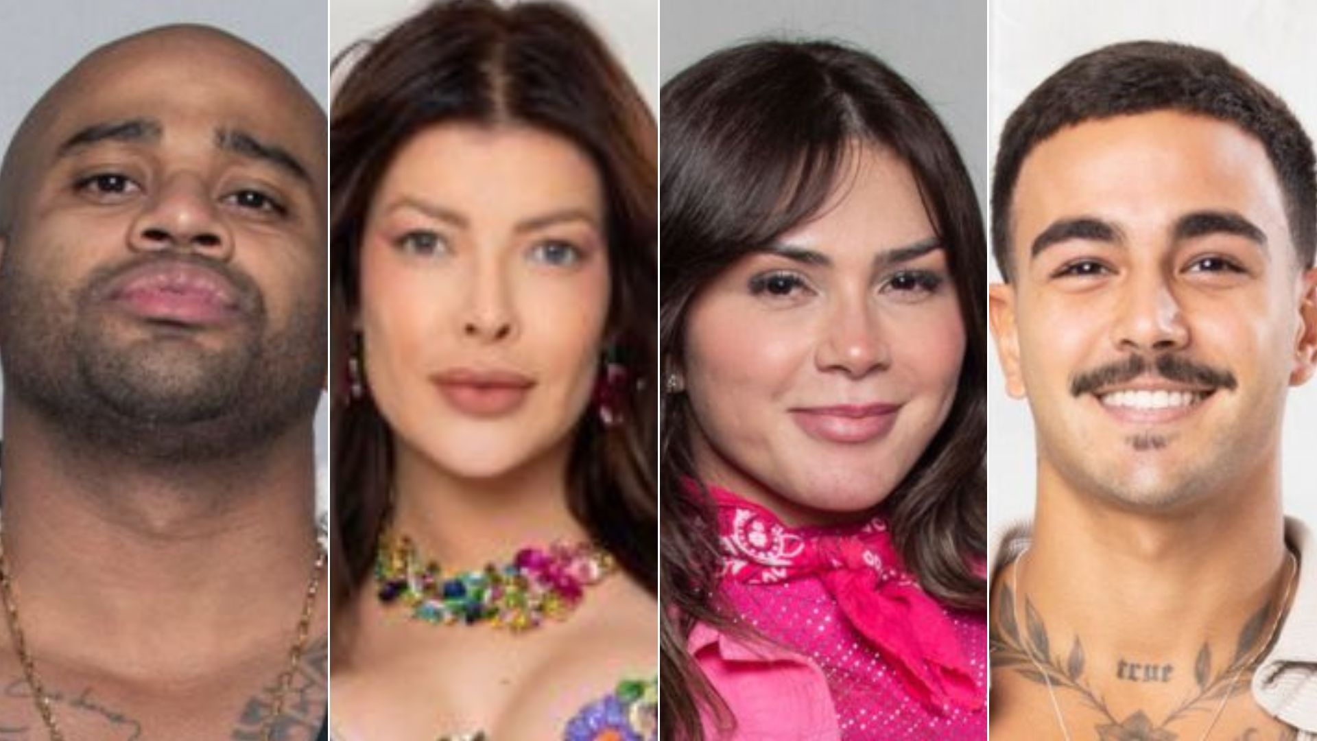 Quem deve ficar em A Fazenda 15? Vote entre Cezar, Jaquelline, Yuri e Nadja