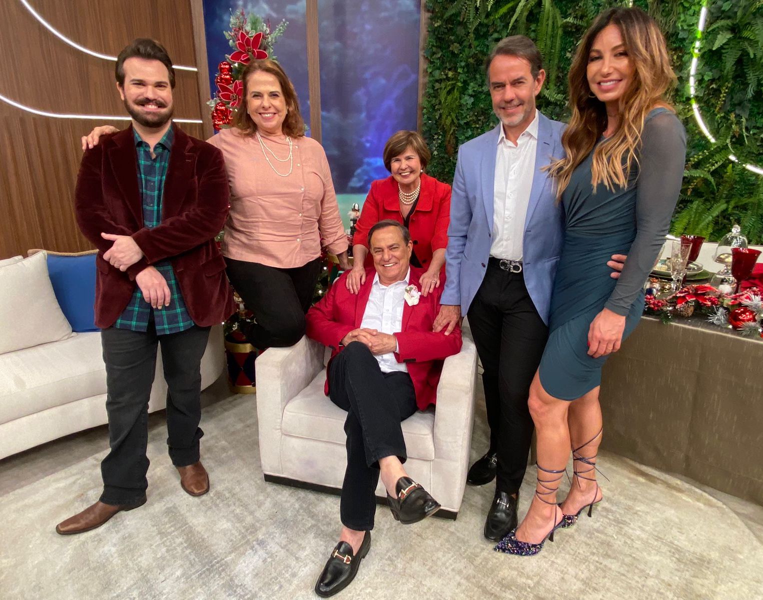 Leo Von, Alessandra Von, Kika Von, Ronnie Von, Ronaldo Von e Dani Duf