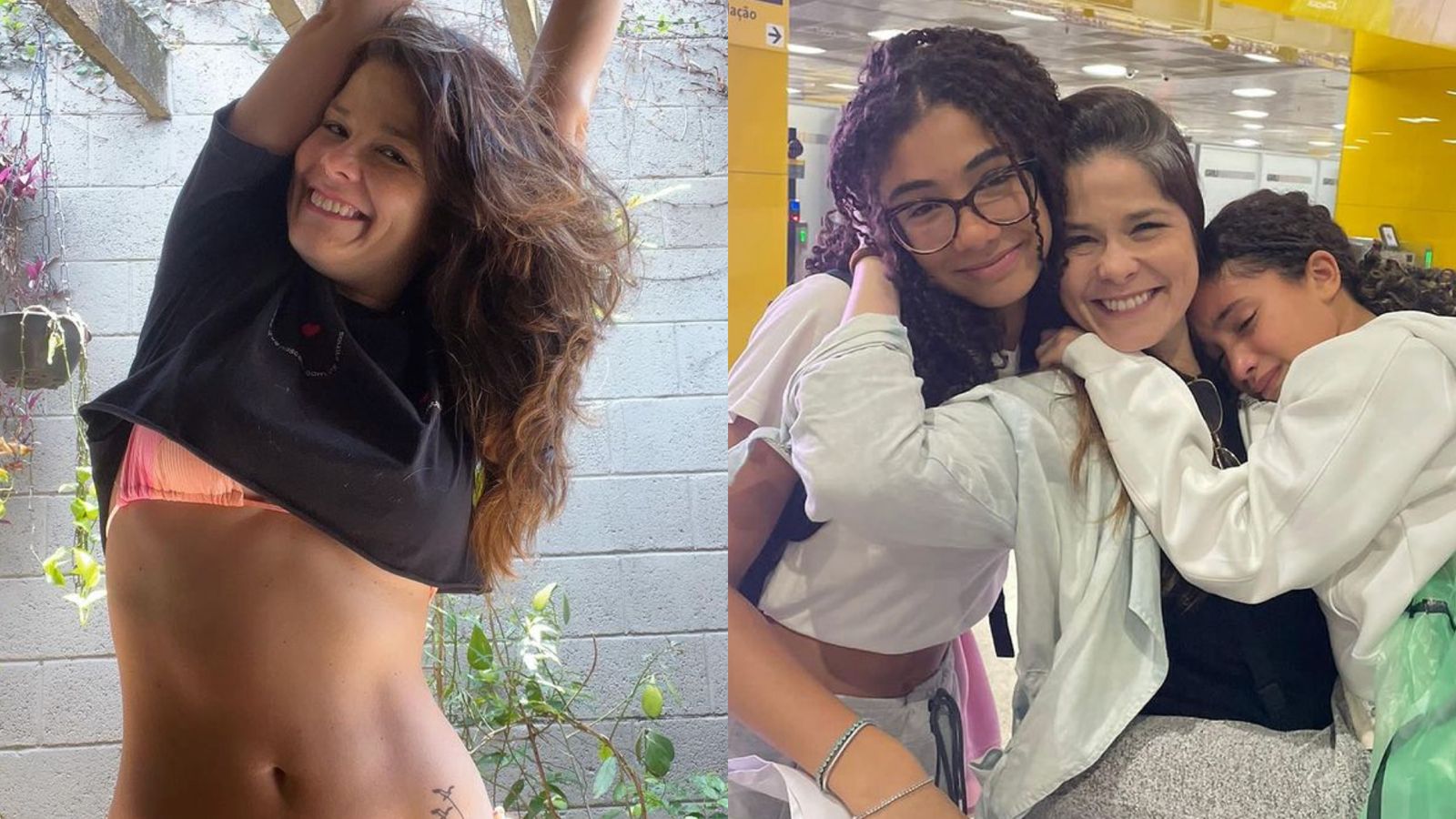 Samara Felippo curte momento ‘sem culpa’ após filhas visitarem o pai nos EUA