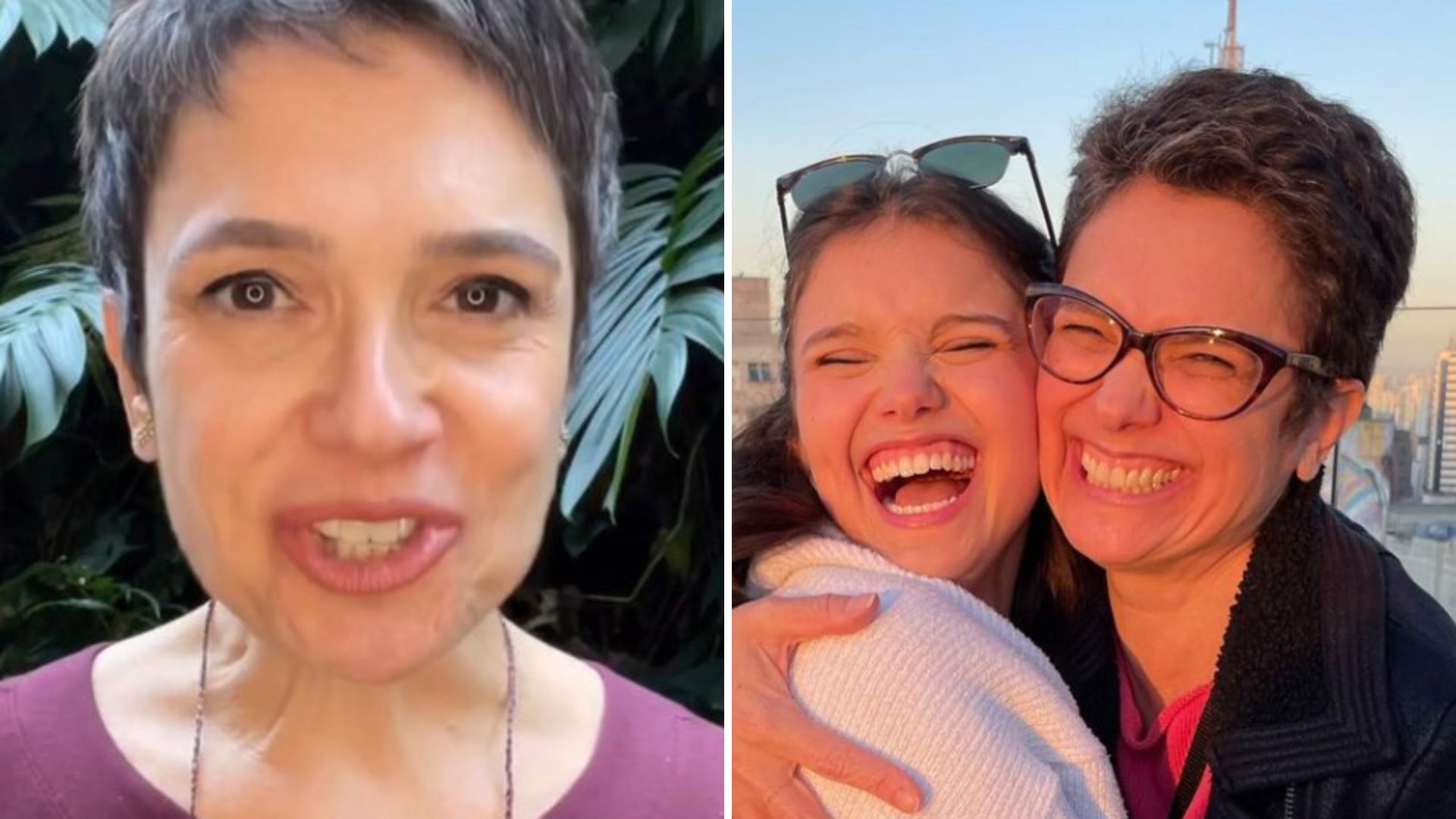 Sandra Annenberg rebate críticas ao apoiar sexualidade da filha: “Eduquei bem”