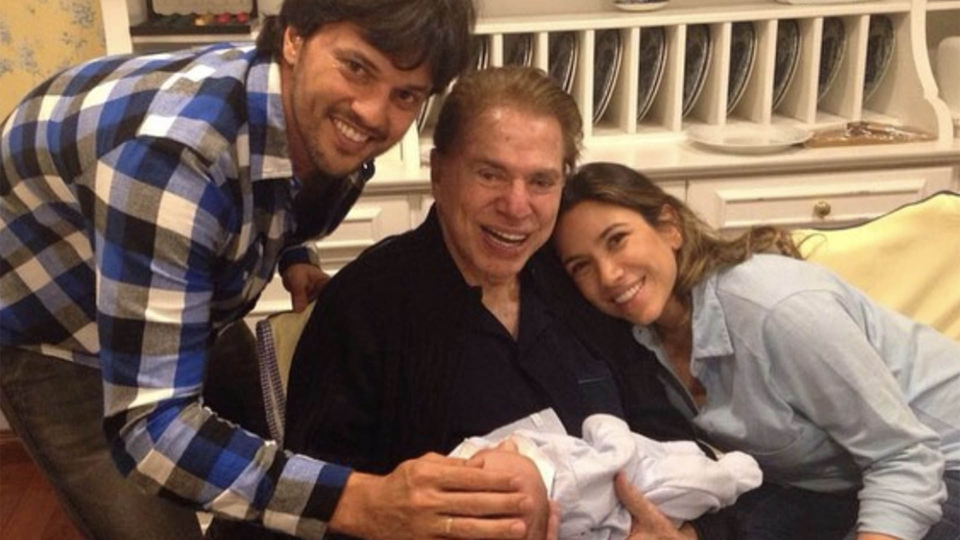 Silvio Santos: genro relembra fotos dele na intimidade da família