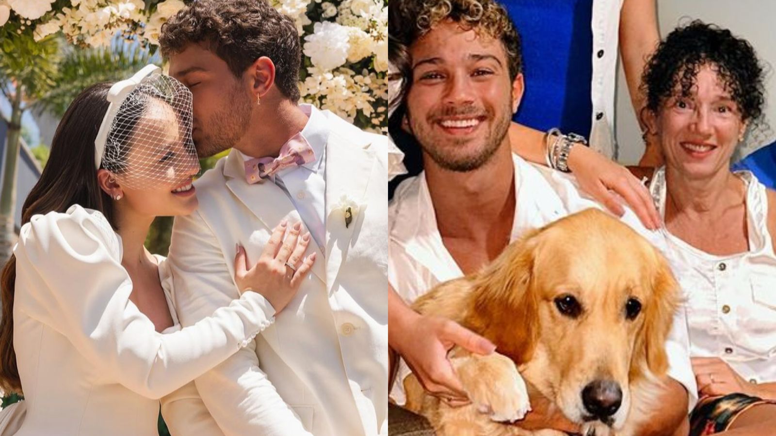 Após casamento secreto, Larissa Manoela ganha recado da sogra: “Muita luz”