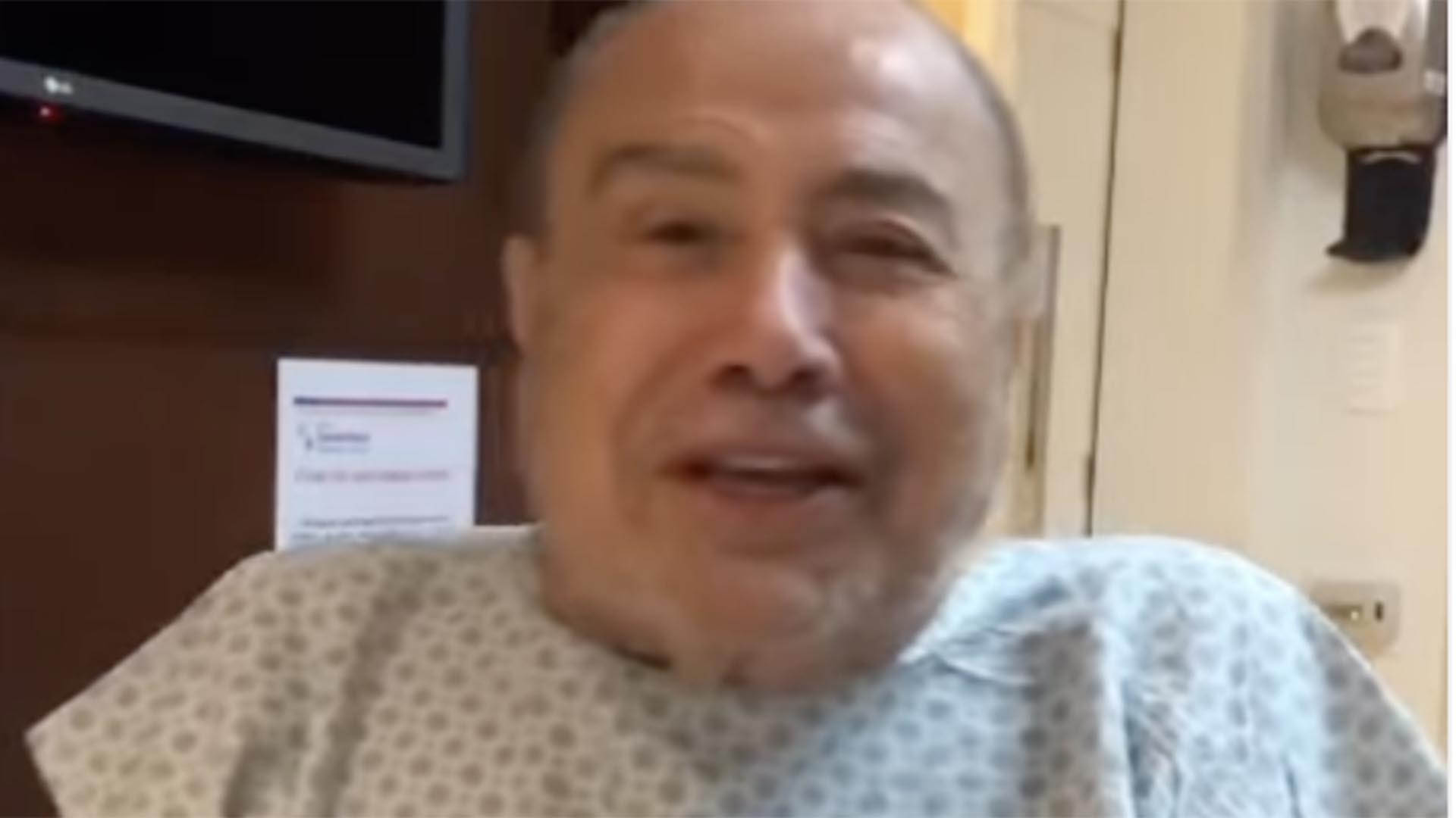 Internado, Stênio Garcia grava vídeo direto do hospital: ‘Estou ótimo’