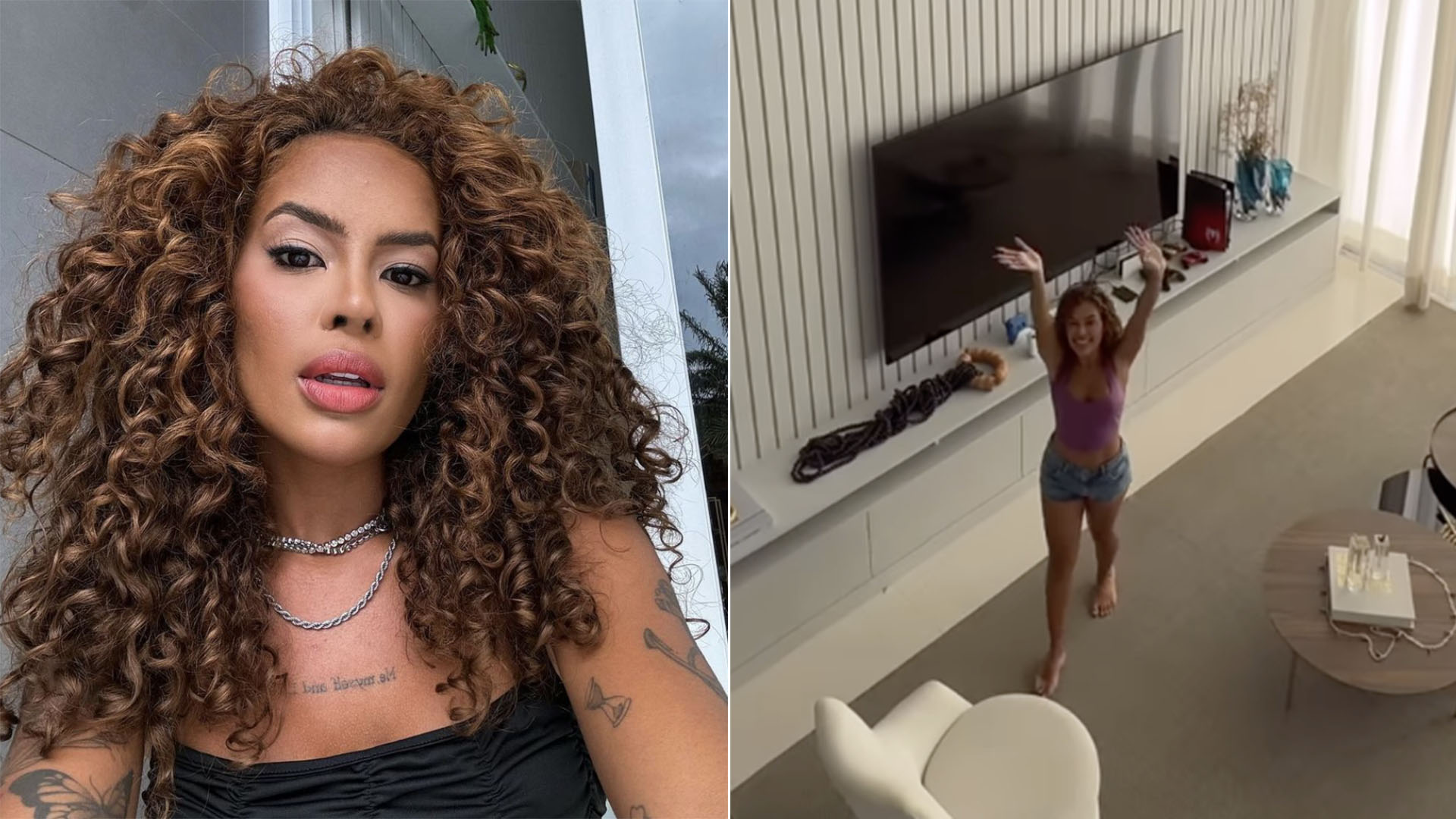 Ex-A Fazenda Sthefane Matos revela detalhes luxuosos de sua casa