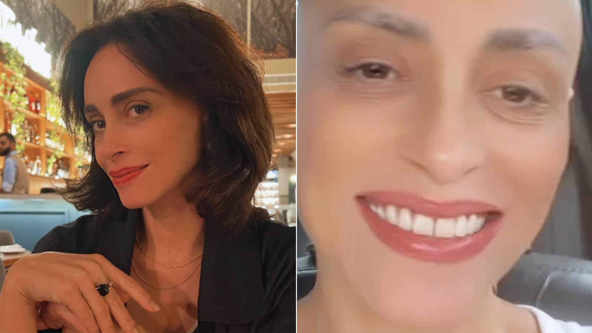 Suzana Pires raspa o cabelo e fica careca para novo filme