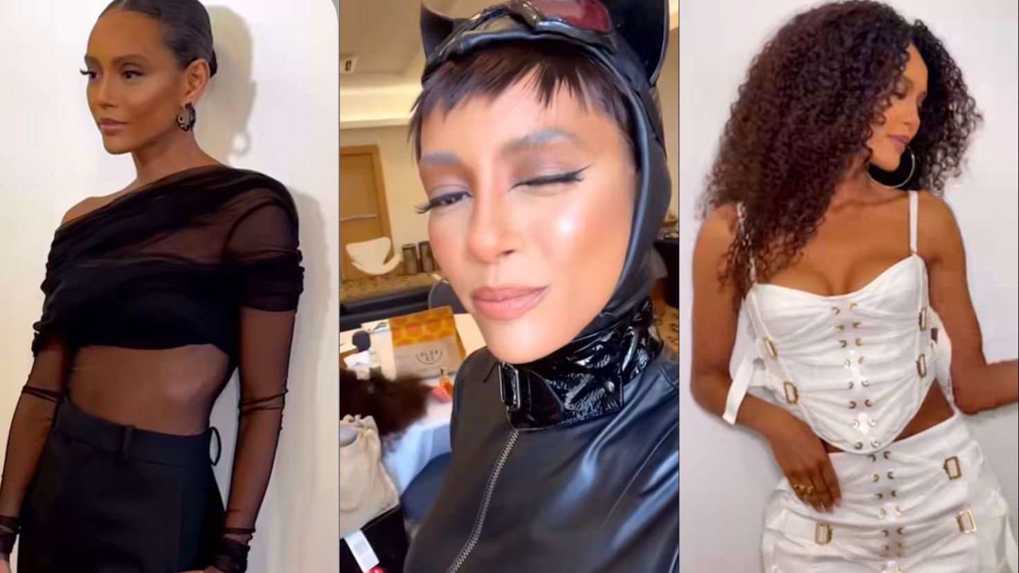 Taís Araújo faz retrospectiva de looks de 2023 em suas redes sociais