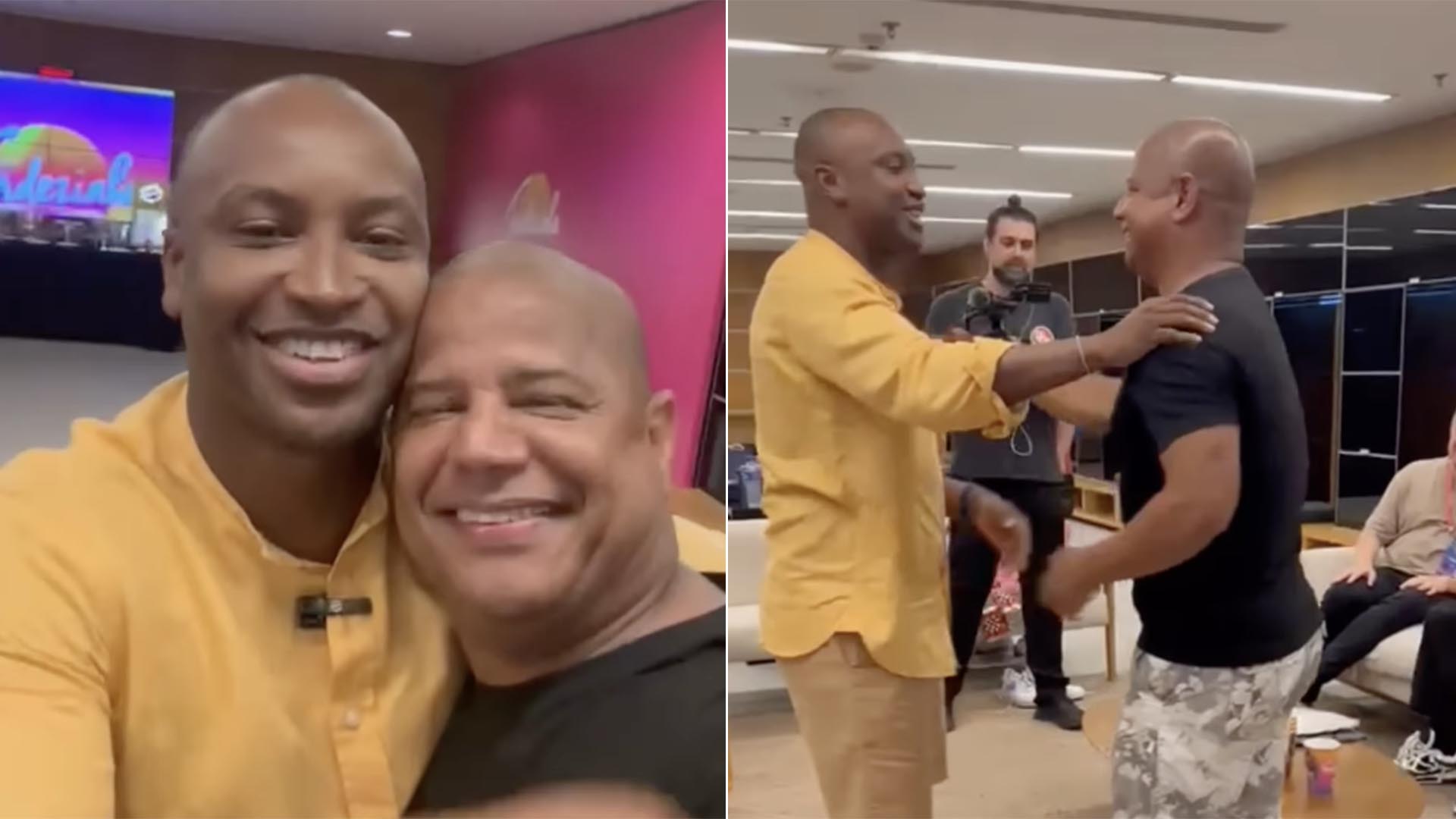 Marcelinho Carioca esteve em show de Thiaguinho antes de ser sequestrado