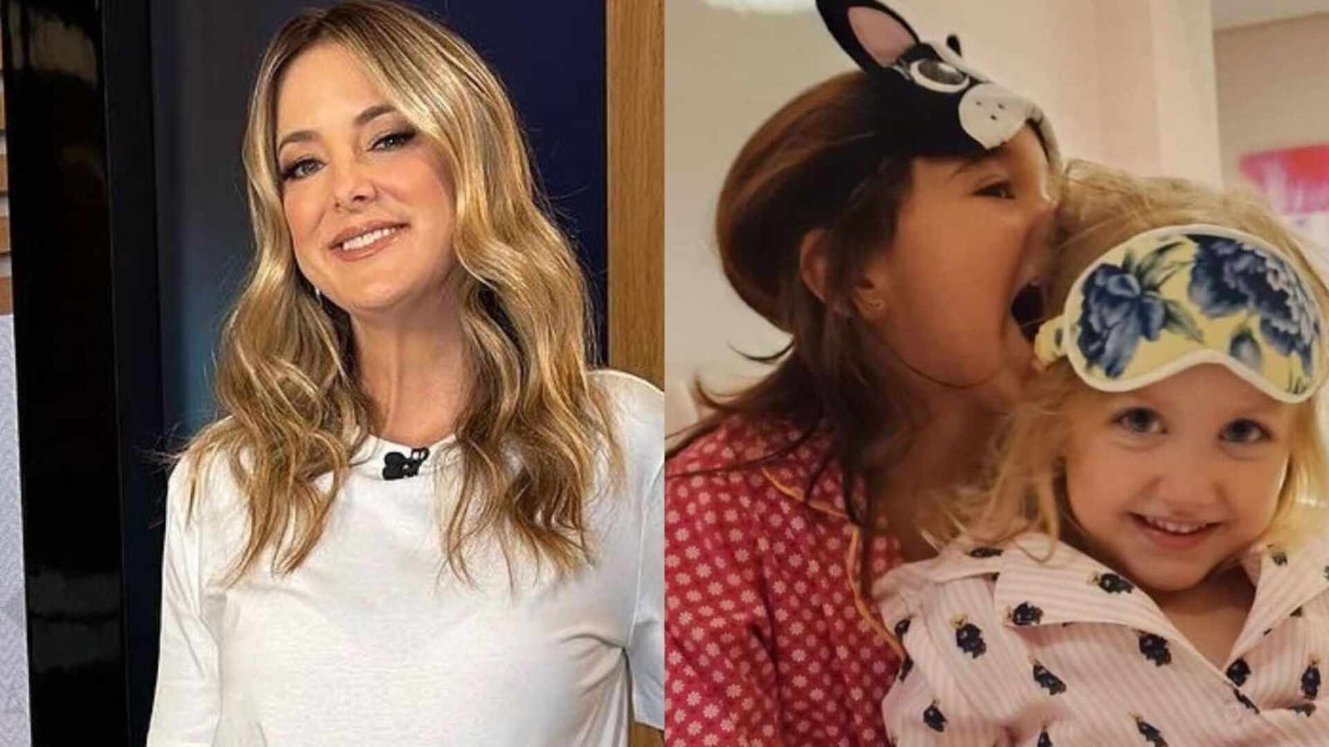 Ticiane Pinheiro mostra a filha Manuella com Vicky Justus