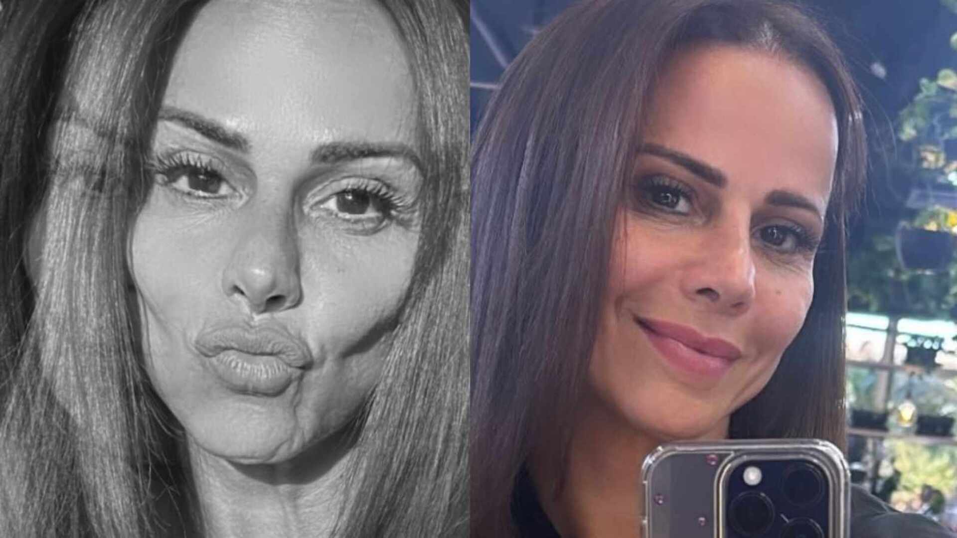 Muito diferente? Viviane Araújo mostra seu cabelo sem alongamento