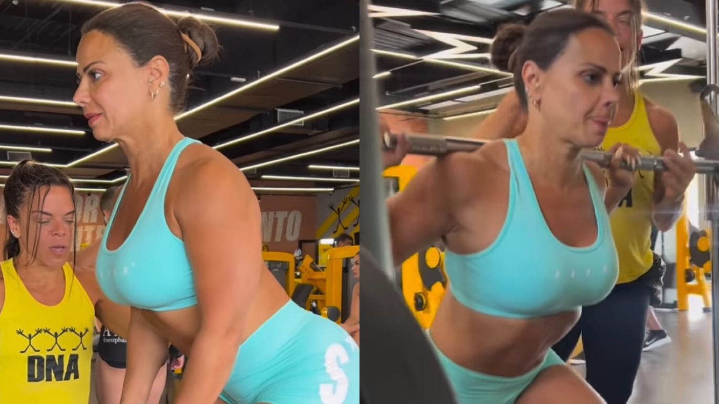 Viviane Araújo mostra treino intenso para preparação do Carnaval