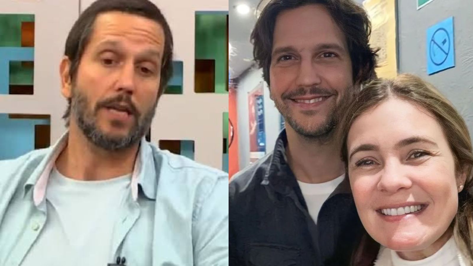 Vladimir Brichta surpreende ao se declarar ao ex-marido de Adriana Esteves