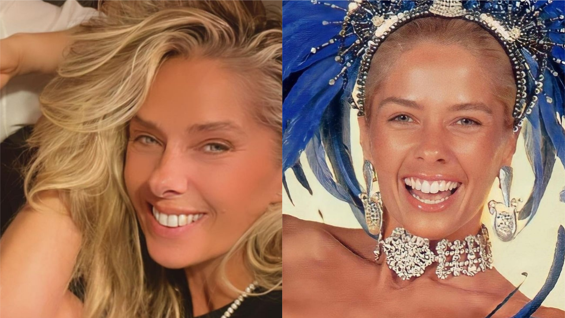 Adriane Galisteu resgata foto ousada em carnaval: “Sem filtro e sem top”