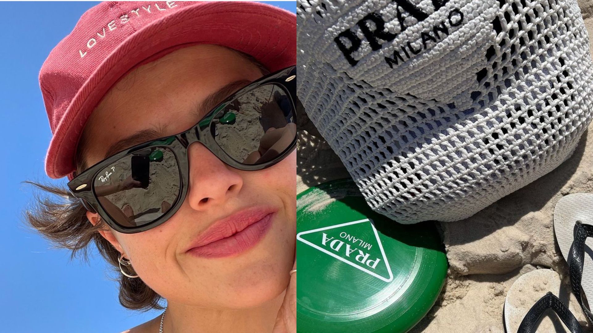 Agatha Moreira deixa discrição de lado ao eleger bolsa de R$ 11,5 mil para ir a praia