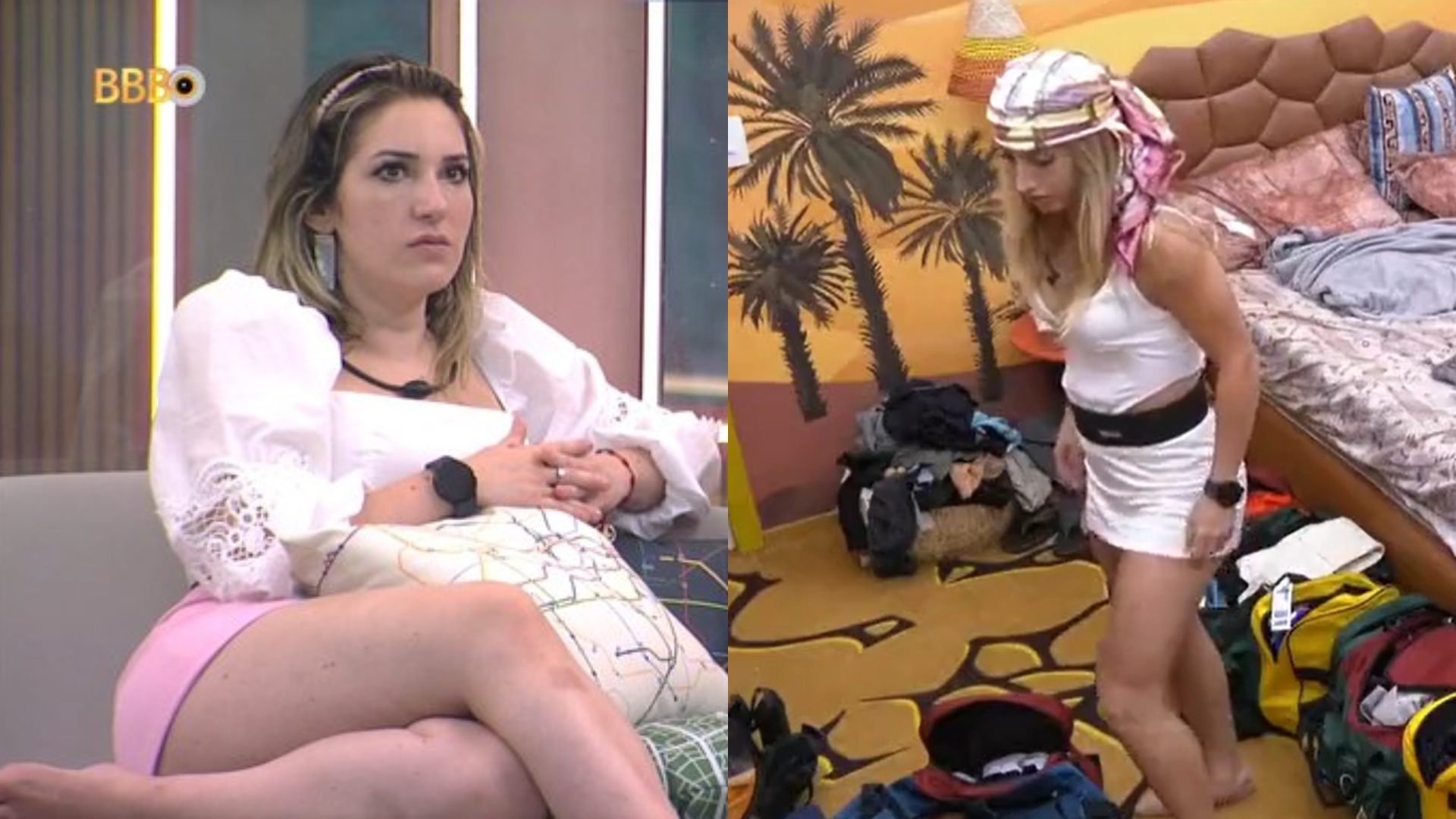BBB23: Bruna se irrita com atitude nojenta de Amanda