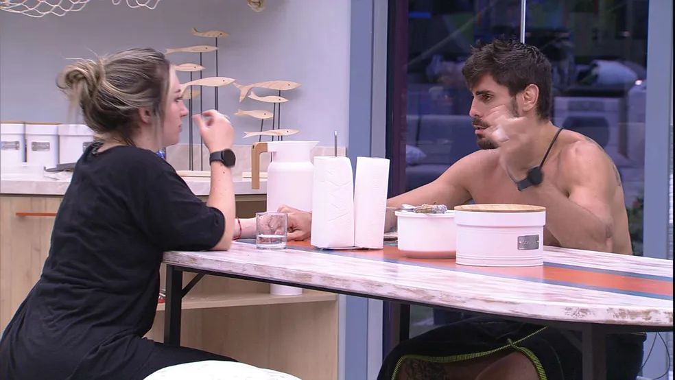 BBB 23: Amanda desabafa com Cara de Sapato: ‘Não quero ser um peso’