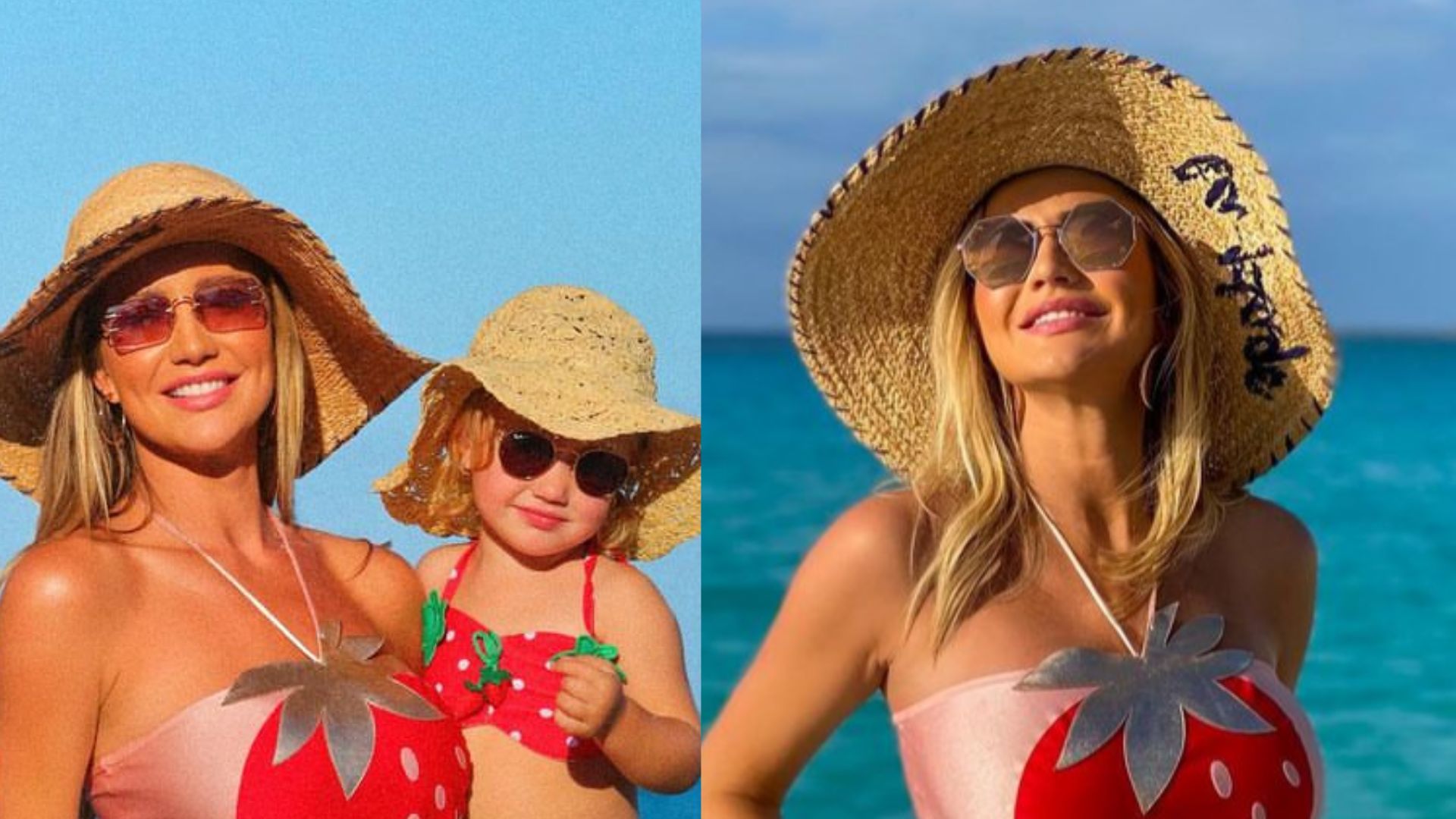 Ana Paula Siebert repete look da gravidez e fãs ficam surpresos: “Que susto!”