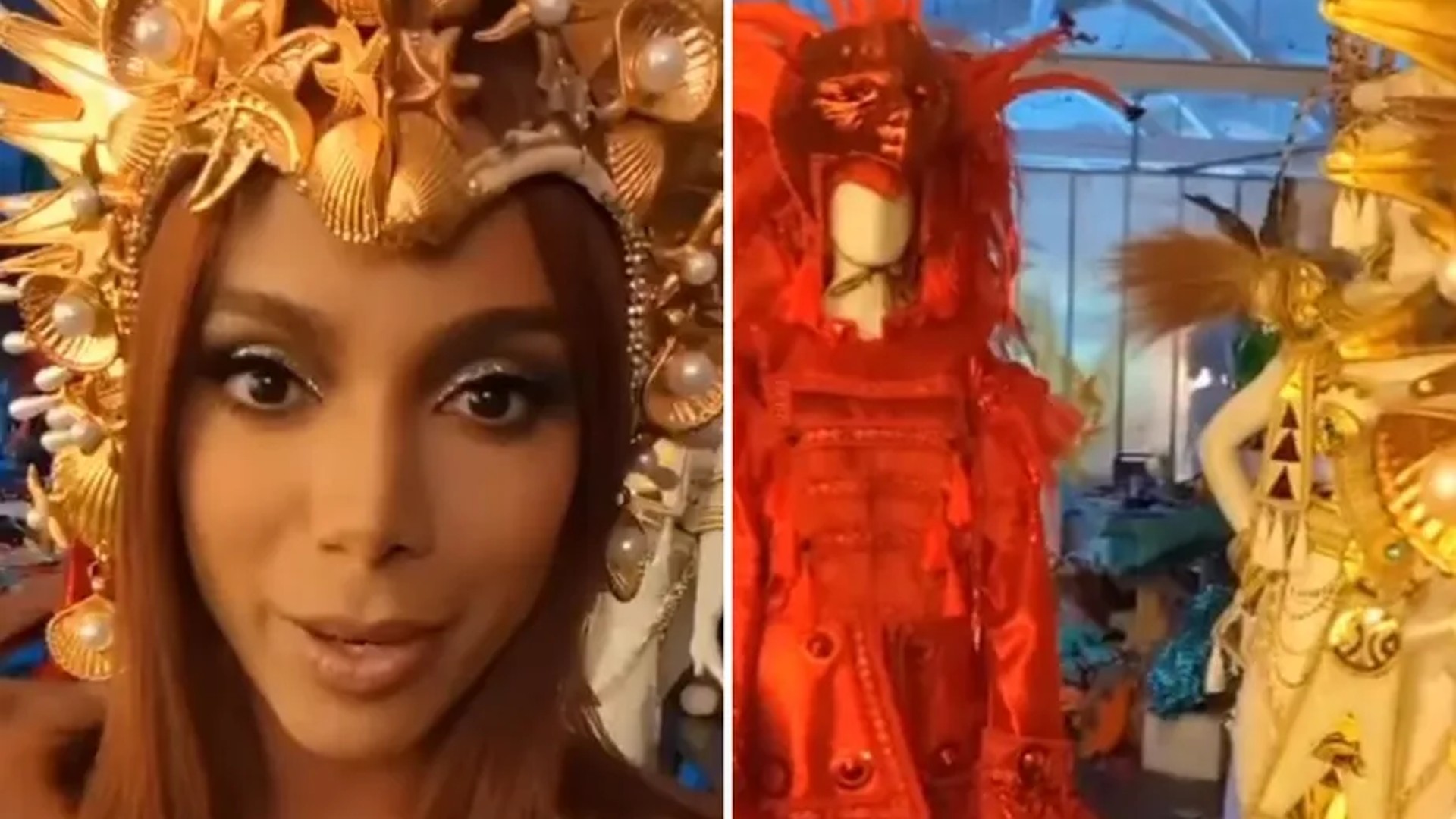 Anitta leva figurinos para Nova York e faz mistério sobre novo projeto: “Por que será?”