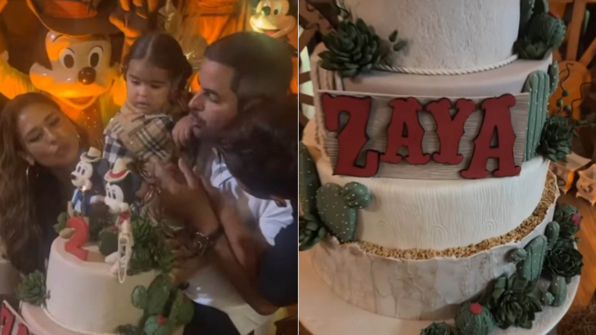 Filha de Simone Mendes celebra dois anos com festão temático personalizado