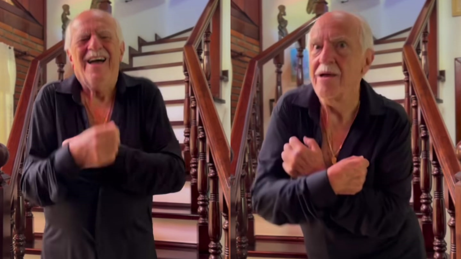 Ary Fontoura diverte os fãs ao dançar hit de Léo Santana: “Você é demais”