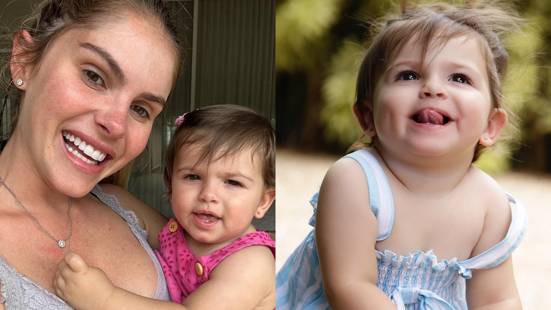 Bárbara Evans encanta ao mostrar a filha fazendo caras e bocas: “Sapequinha da mamãe”
