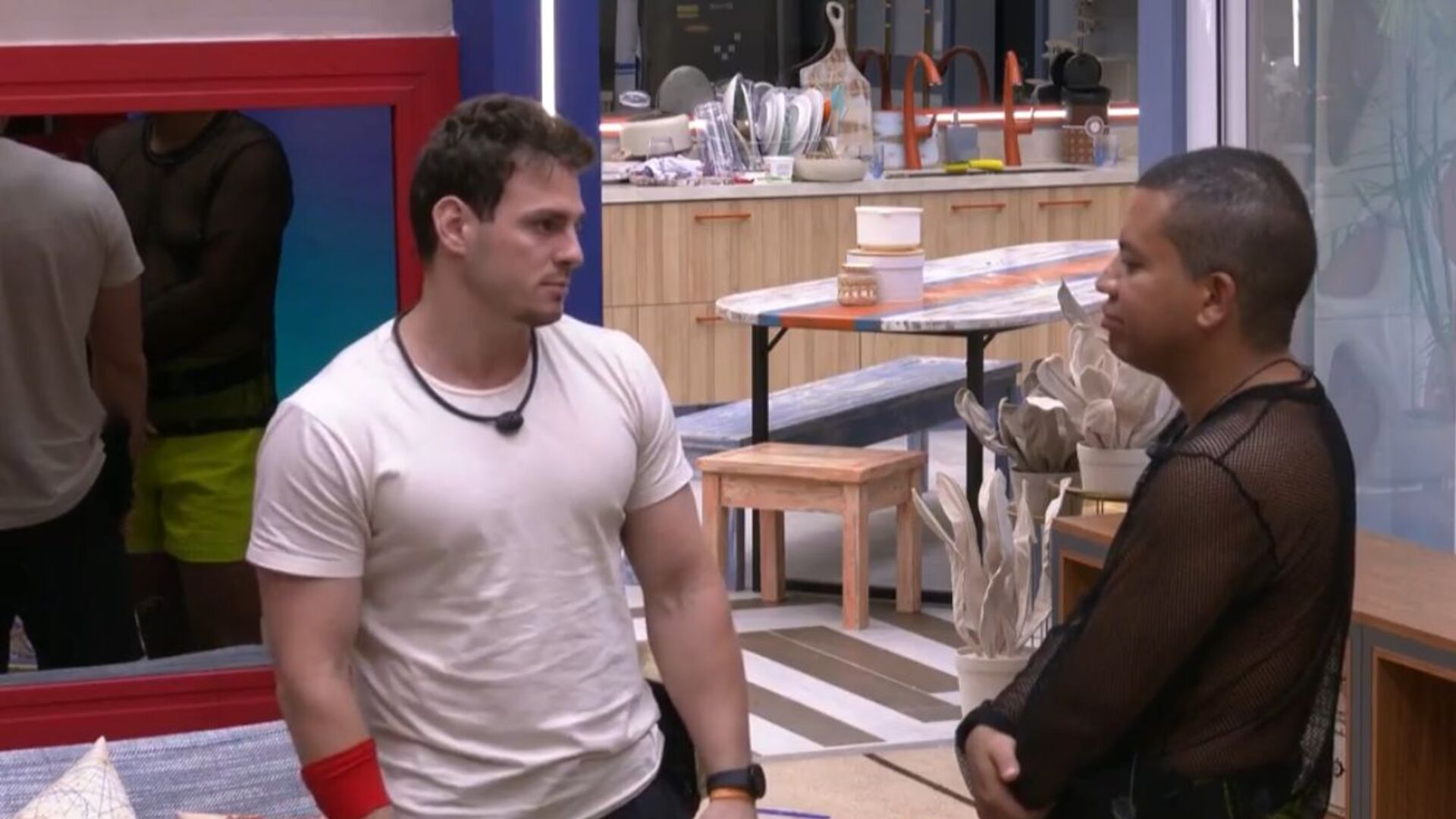 BBB 23: Gustavo conversa com Bruno após indicá-lo ao Paredão no Big Fone: “É o game”