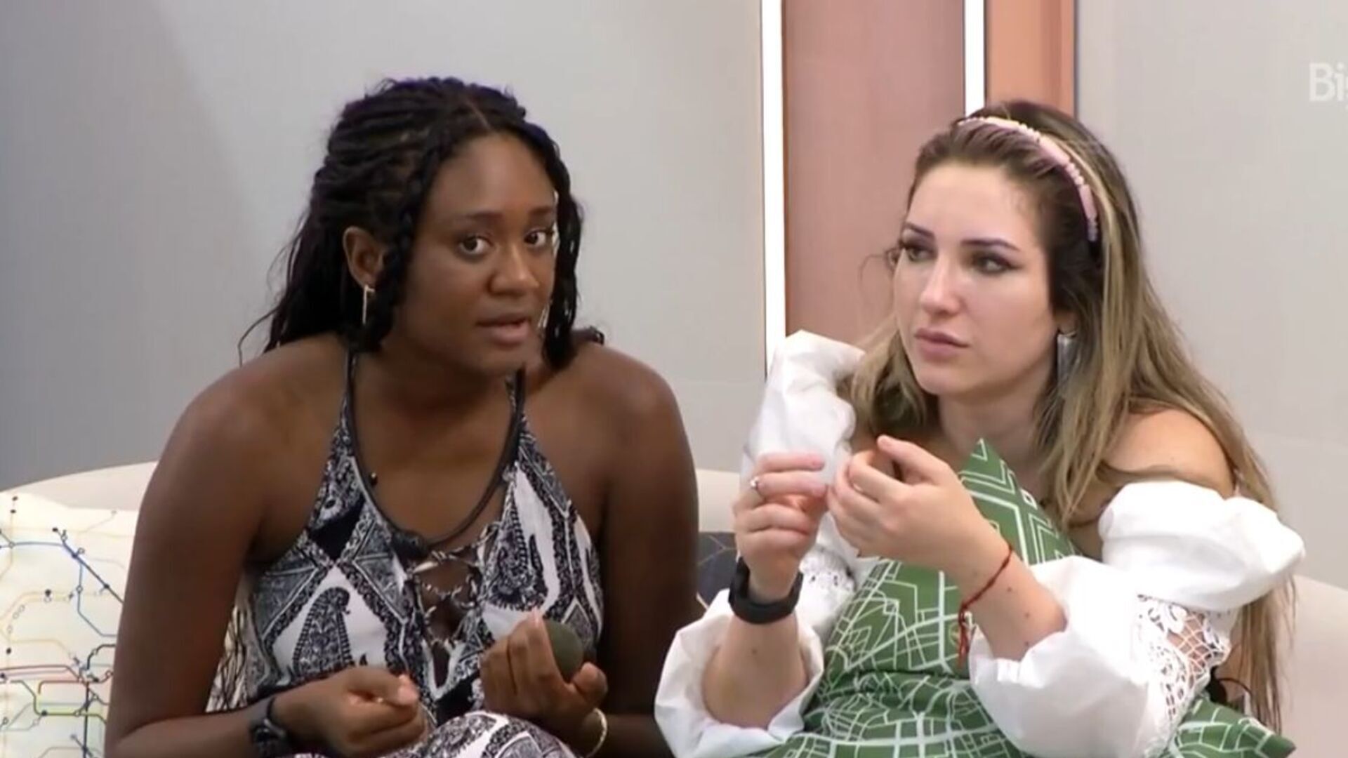 BBB23: Sarah Aline e Amanda comentam sobre jogo em grupo no reality: “Justo”