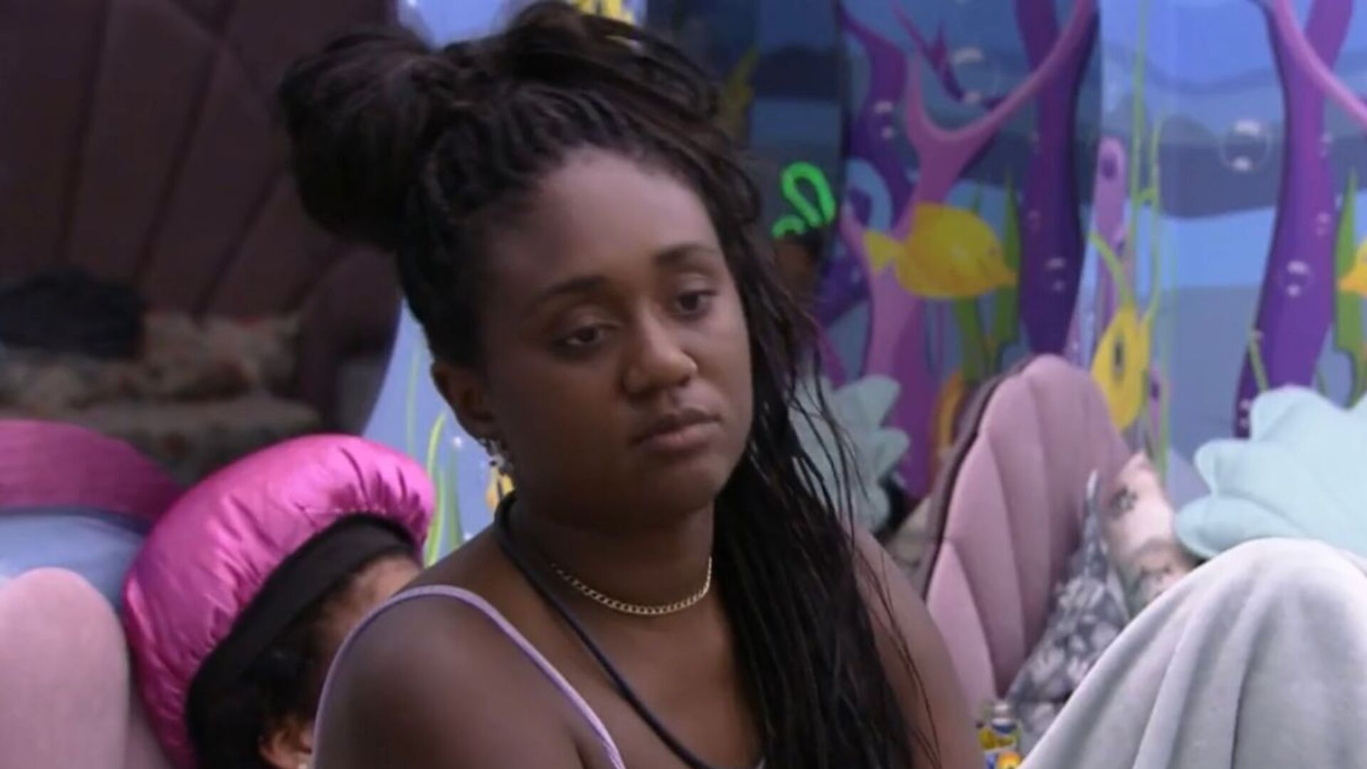 BBB 23: Durante conversa do grupo Fundo do Mar sobre jogo, Sarah Aline chama a atenção de Cezar