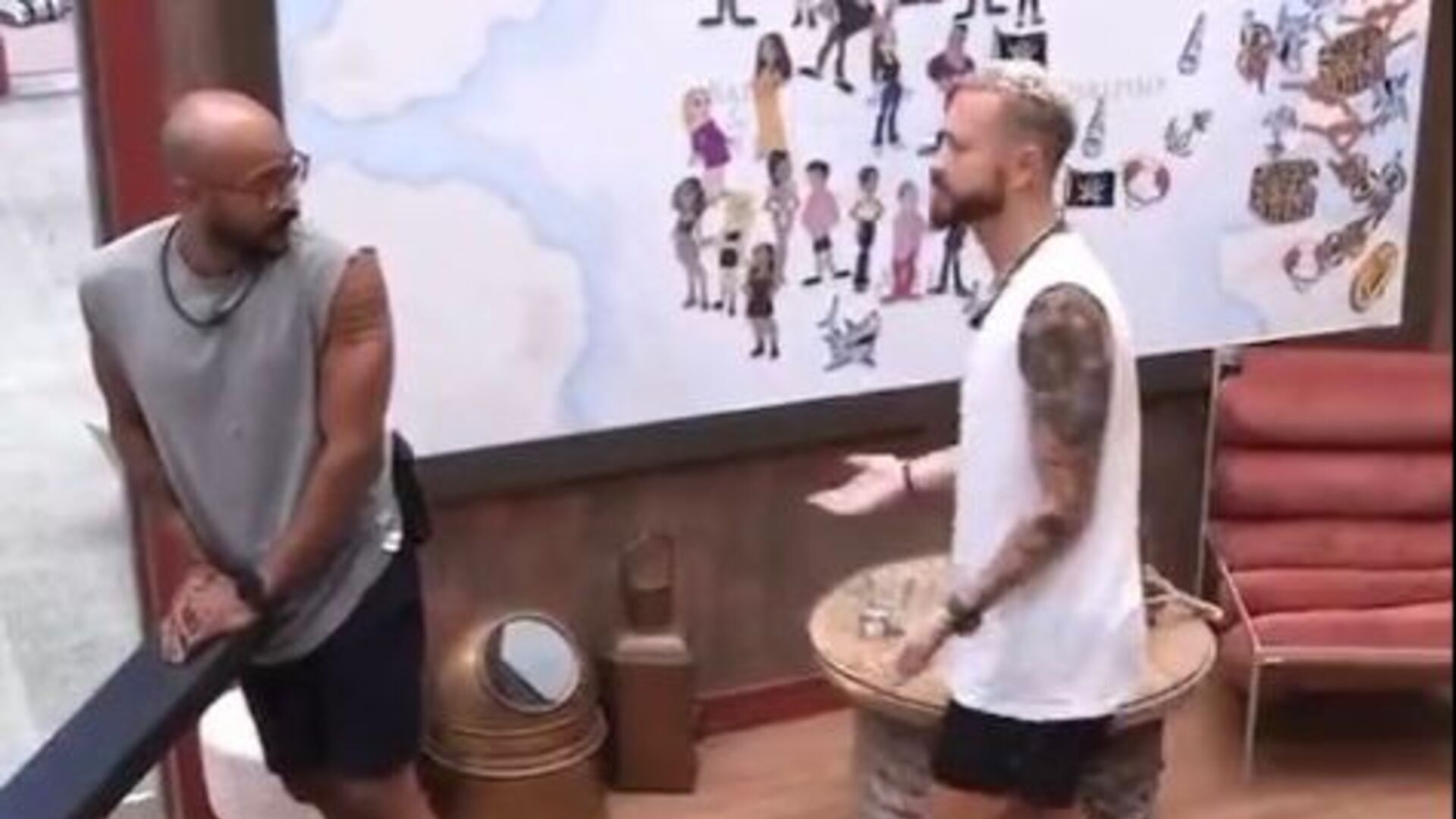 BBB 23: Ricardo e Fred se desentendem após brincadeira sobre a Xepa: “Não é piadinha”