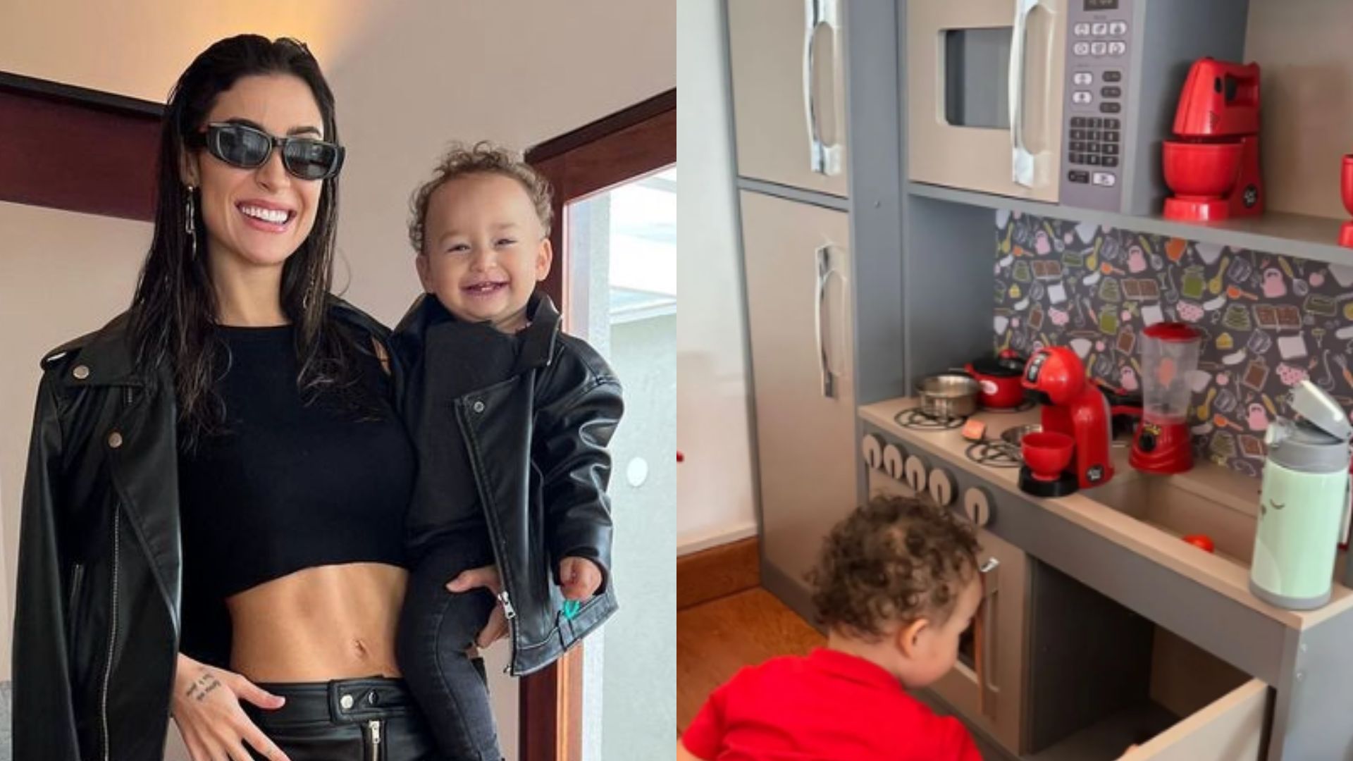 Bianca Andrade presenteia o filho com cozinha planejada e web reage: “Melhor que a minha!”