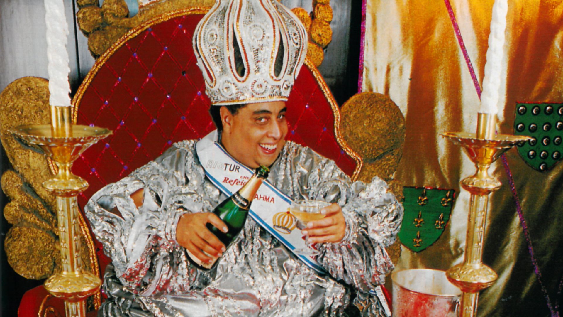 Com quase 300 quilos, paranaense foi Rei Momo do Carnaval por nove anos: ‘Meu peso não me incomoda’