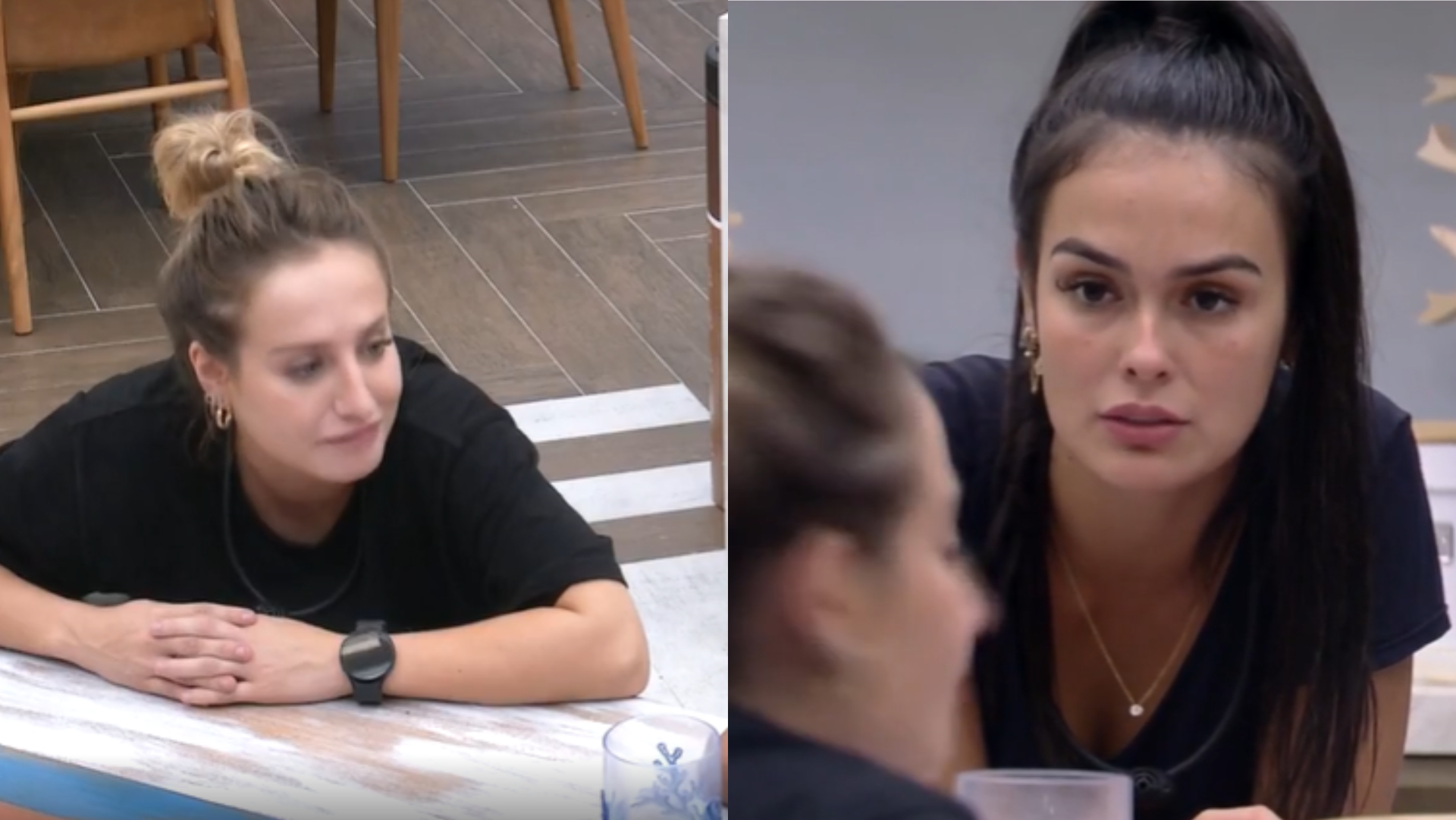 BBB 23: Larissa fica chocada com revelação de Bruna Griphao sobre Key Alves
