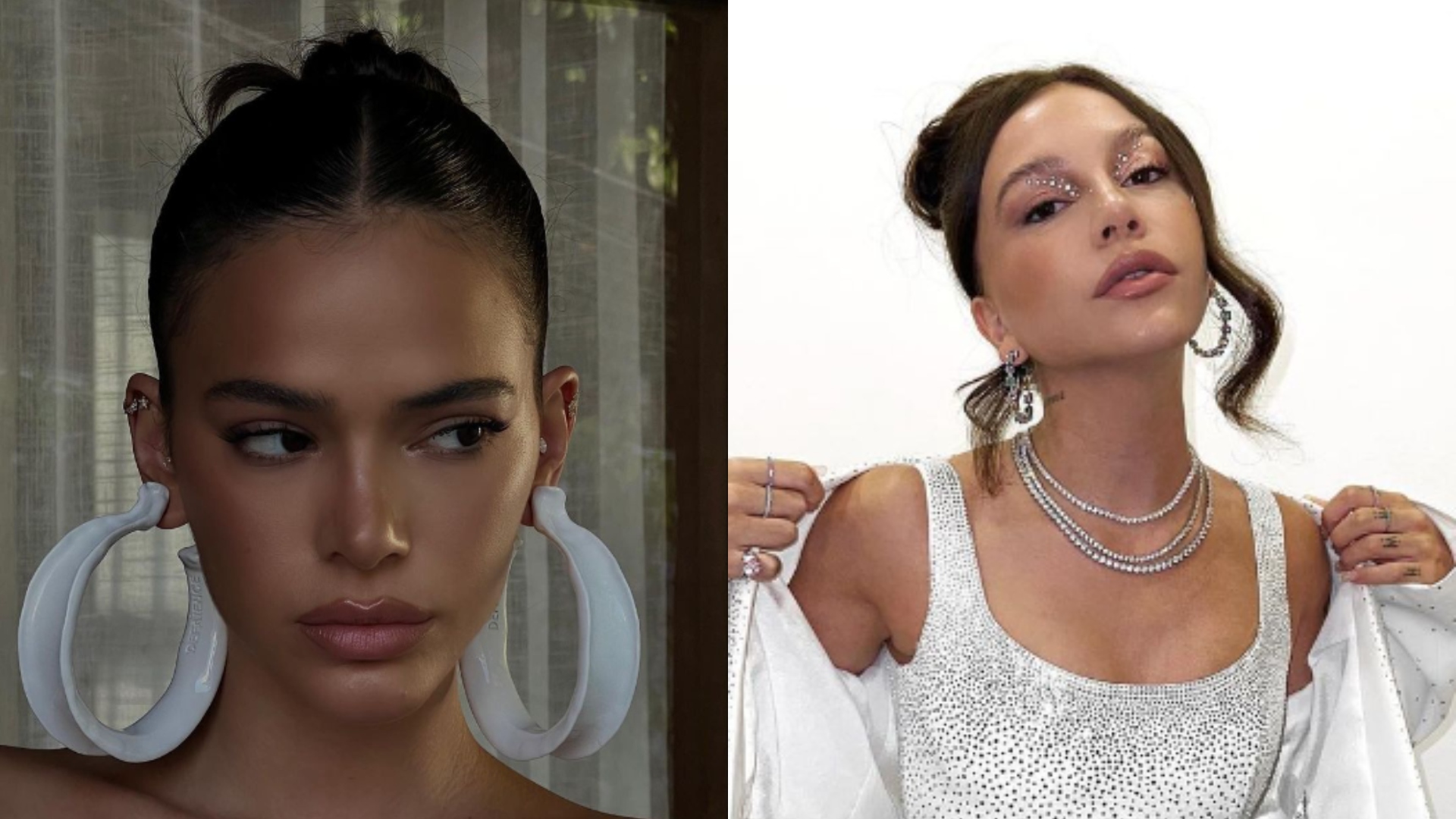 Bruna Marquezine ameaça vazar música inédita de Priscilla Alcântara e cantora rebate