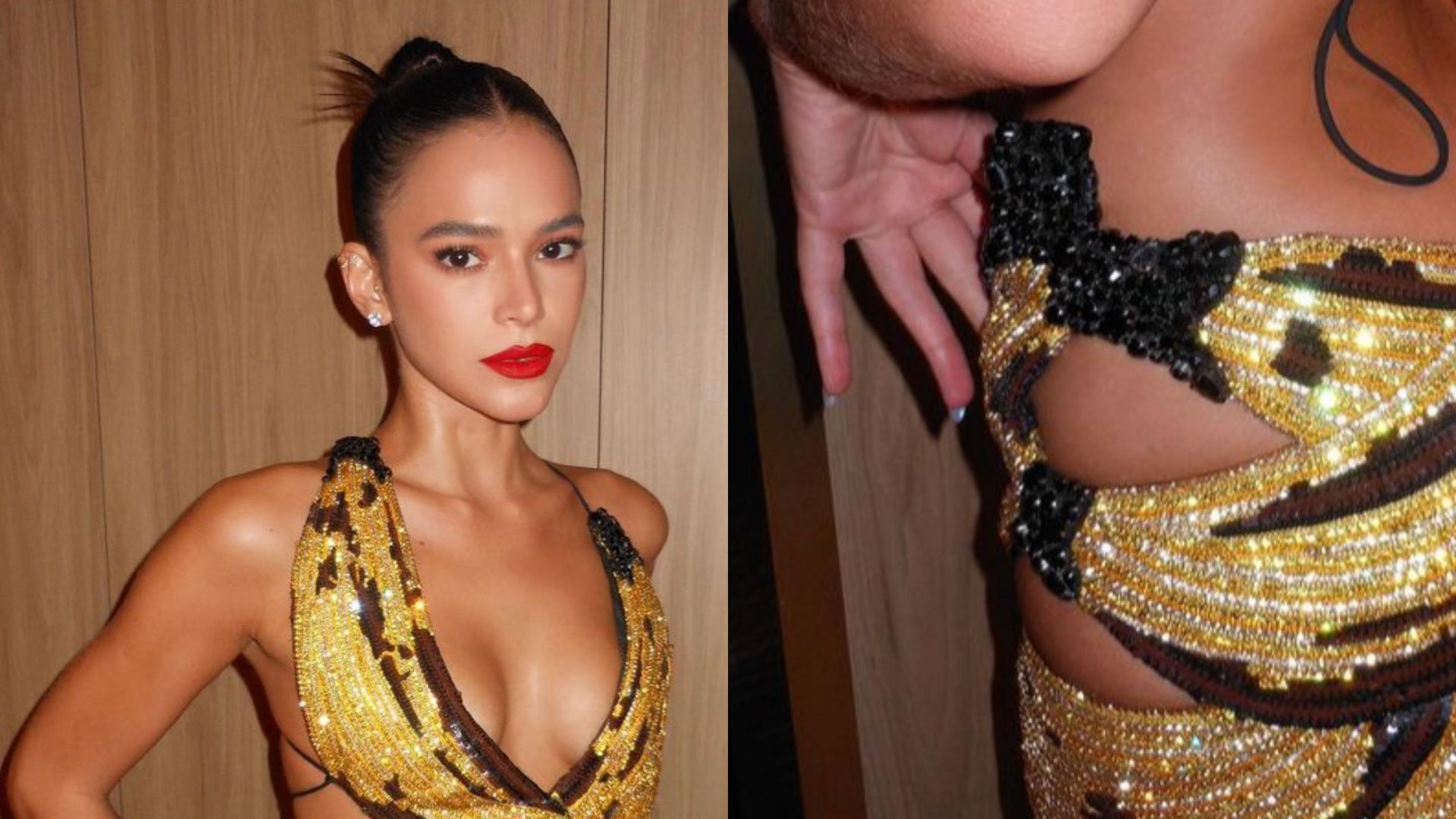 Bruna Marquezine surpreende ao ostentar conjunto de grife avaliado em R$ 10 mil