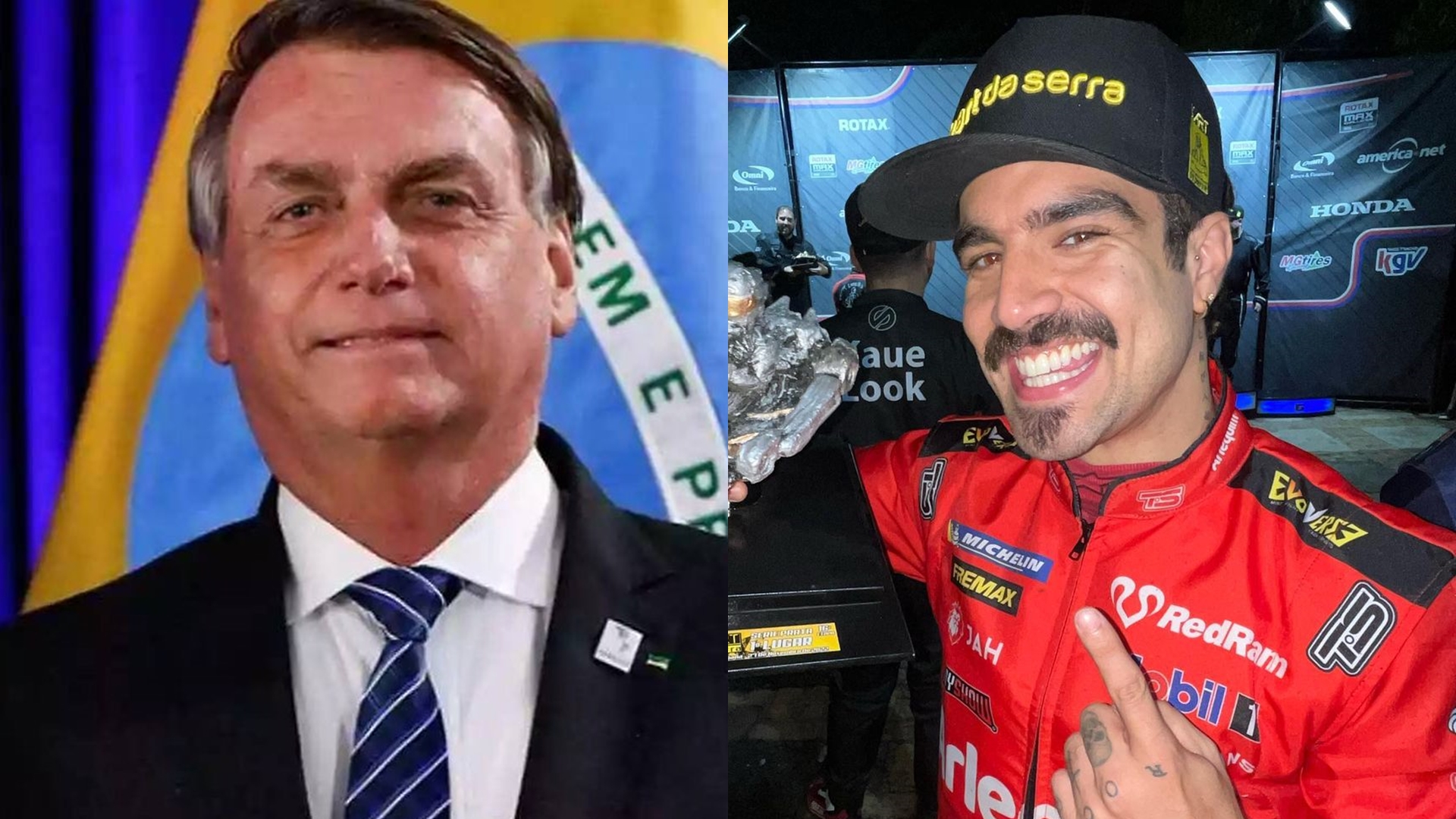 Amigo de Bolsonaro? Além de Caio Castro, veja famosos que já se encontraram com o ex-presidente