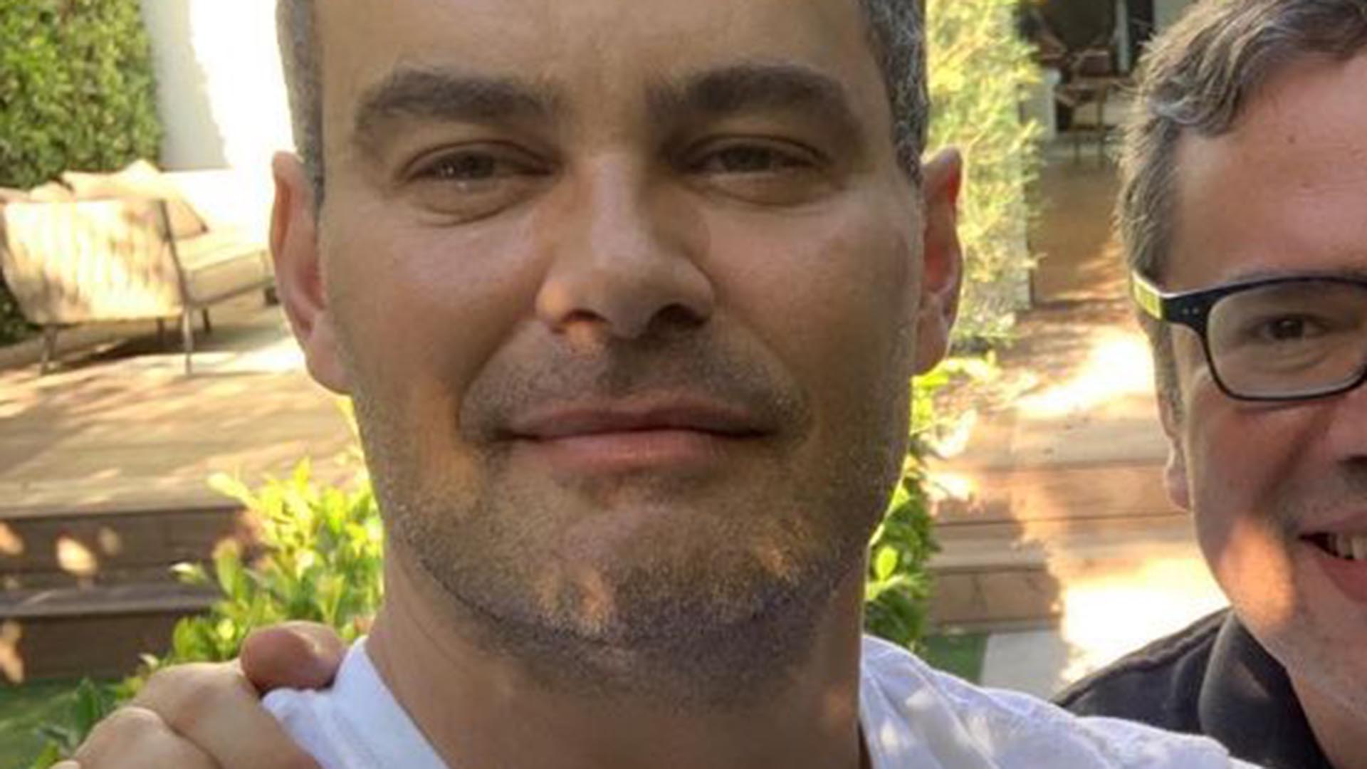 Carmo Dalla Vecchia exibe fotos inéditas com o marido, que é autor de novelas