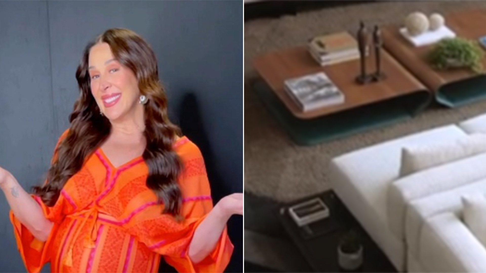 Claudia Raia revela como é a decoração de sua casa luxuosa: ‘É a cara dela’