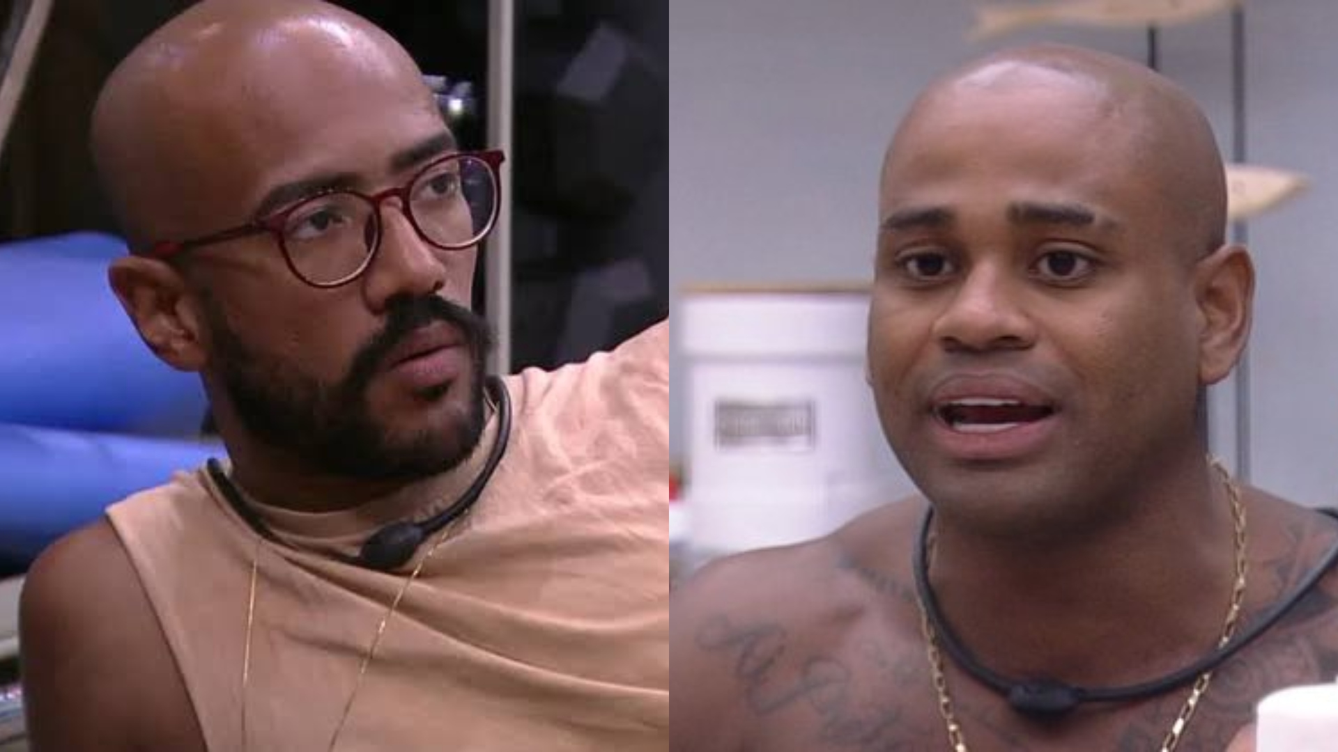 BBB23: Cezar Black ataca Ricardo pelas costas depois de barraco no Jogo da Discórdia