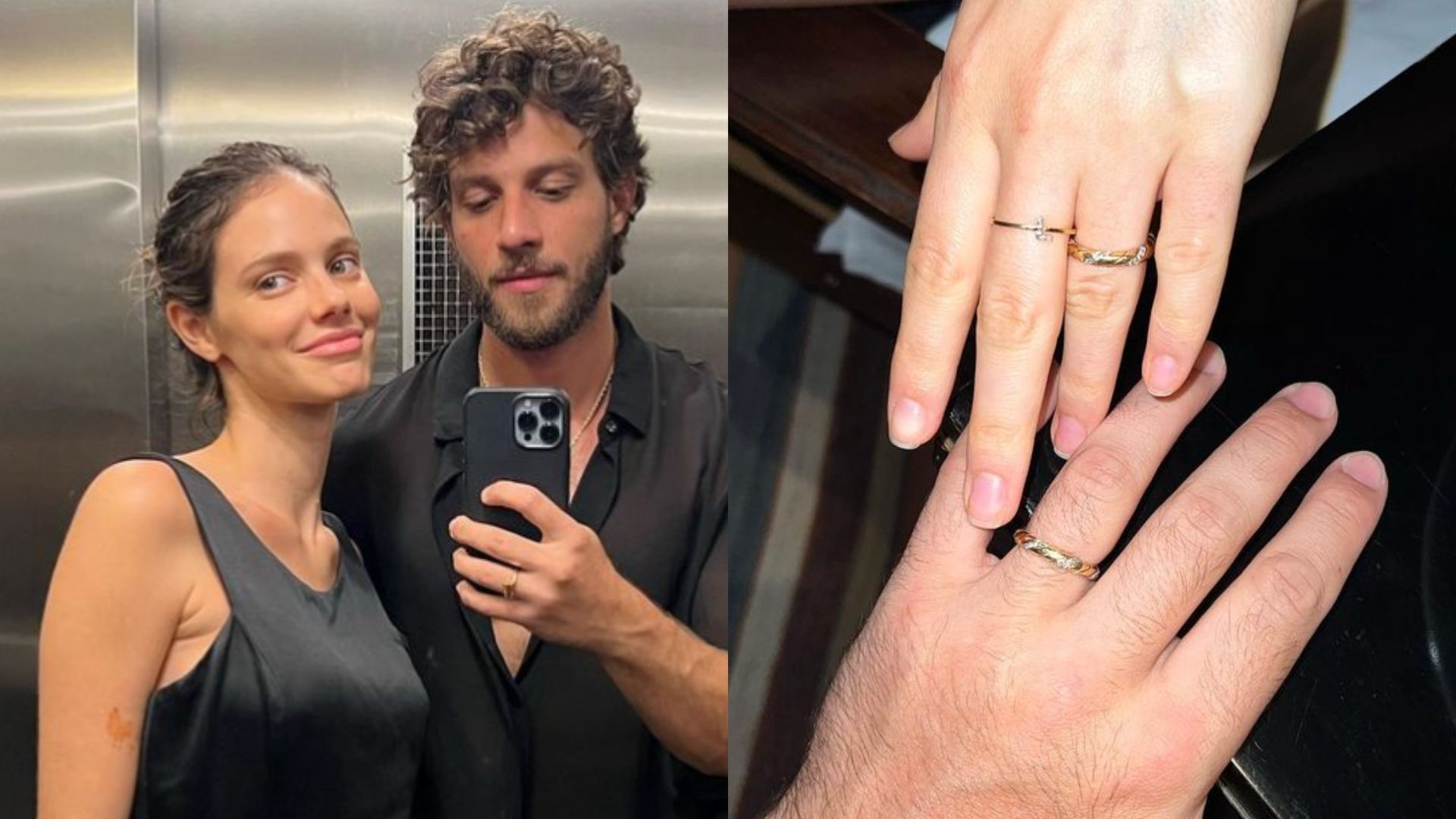 Entre idas e vindas, Chay Suede e Laura Neiva celebram 4 anos de casados: “Te amo!”