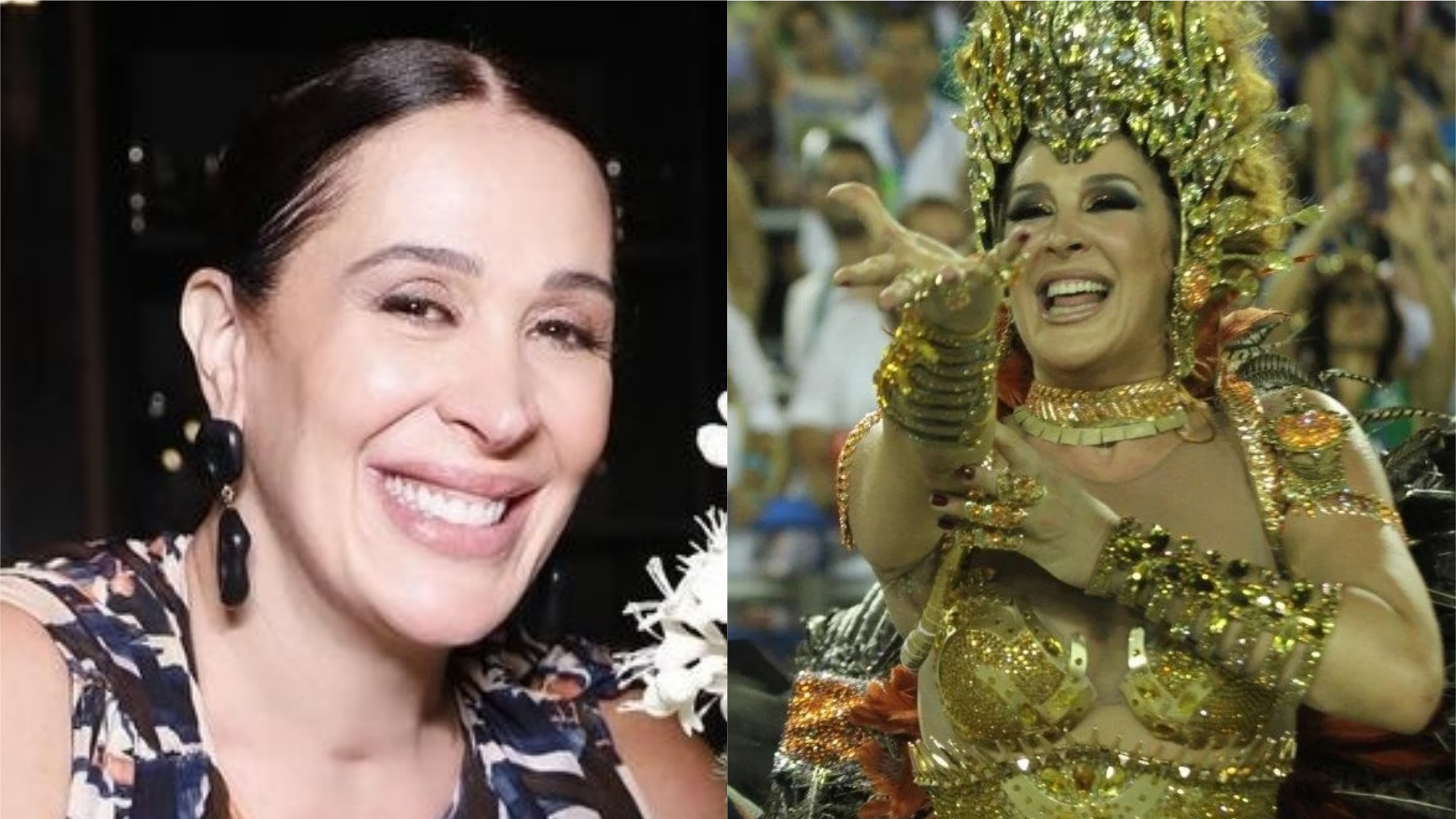 Claudia Raia deseja sorte à Beija-Flor de Nilópolis: “Meu coração está com vocês”