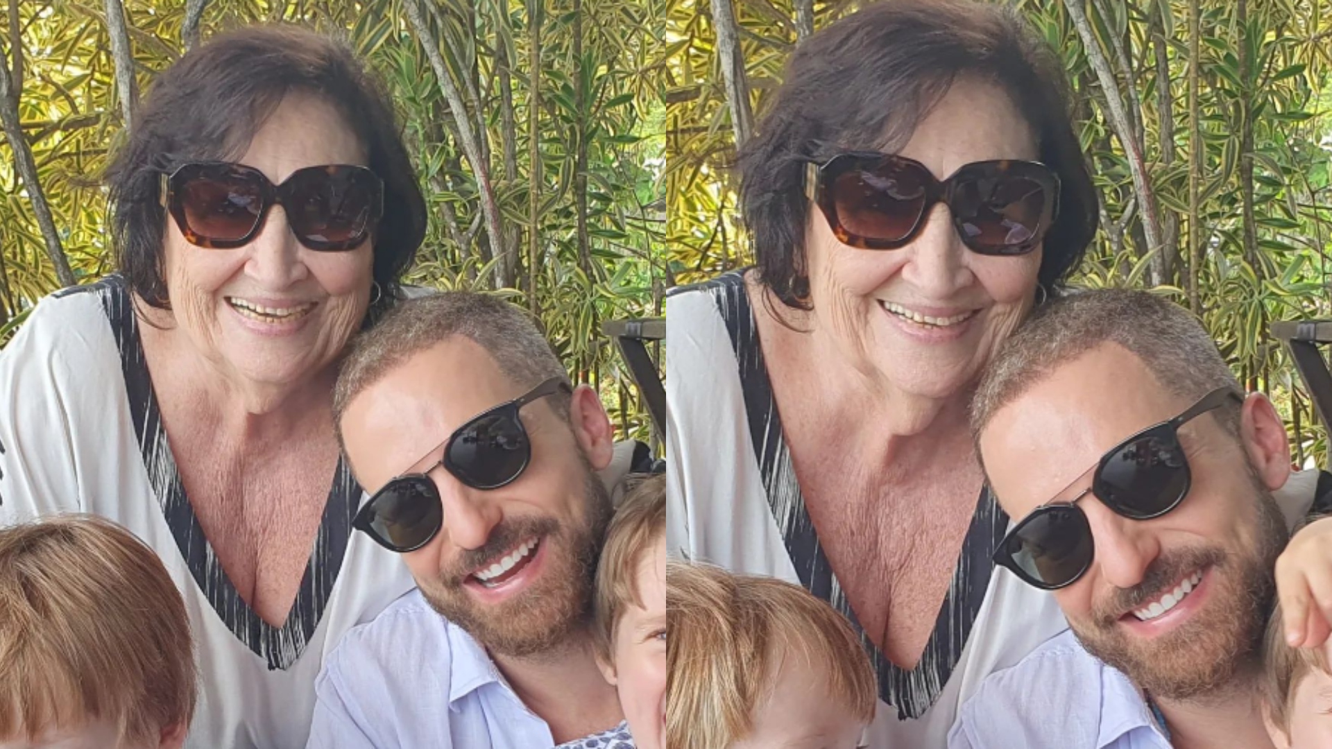 Thales Bretas e Dona Déa, mãe de Paulo Gustavo, se reúnem e celebram: ‘Para matar a saudade’
