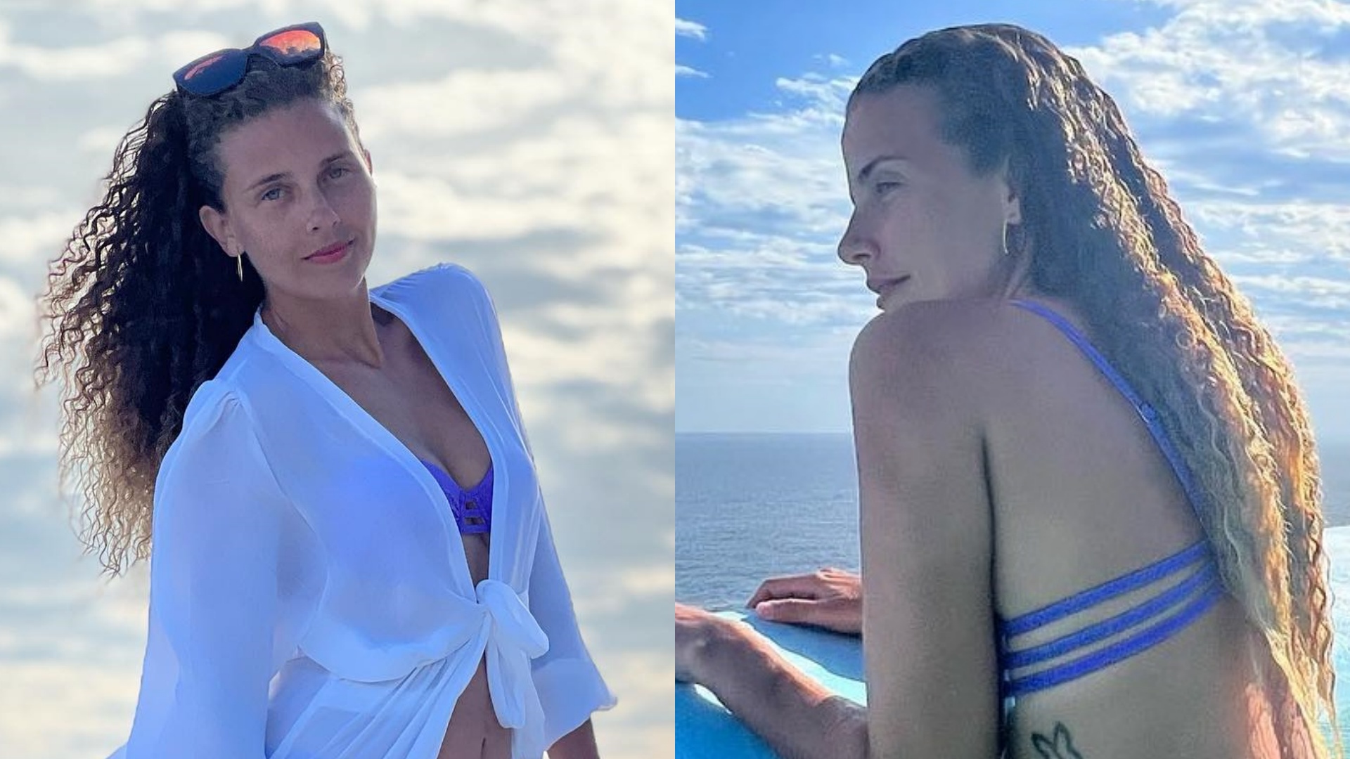 Debby Lagranha ostenta curvas perfeitas ao surgir de biquíni na piscina: “Maravilhosa”