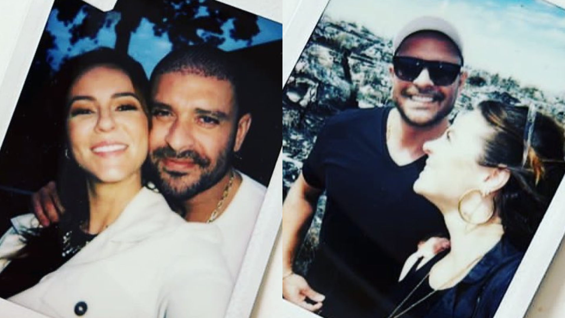 Diogo Nogueira posta fotos com Paolla Oliveira e reclama: ”Saudade, moça bonita”